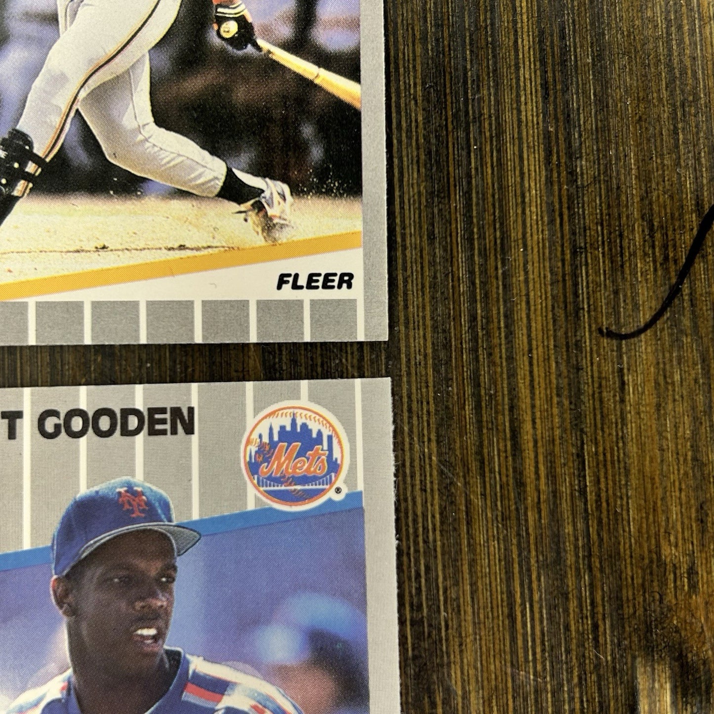 1989 Fleer  Baseball Trading Cards Lot Of (4) 7