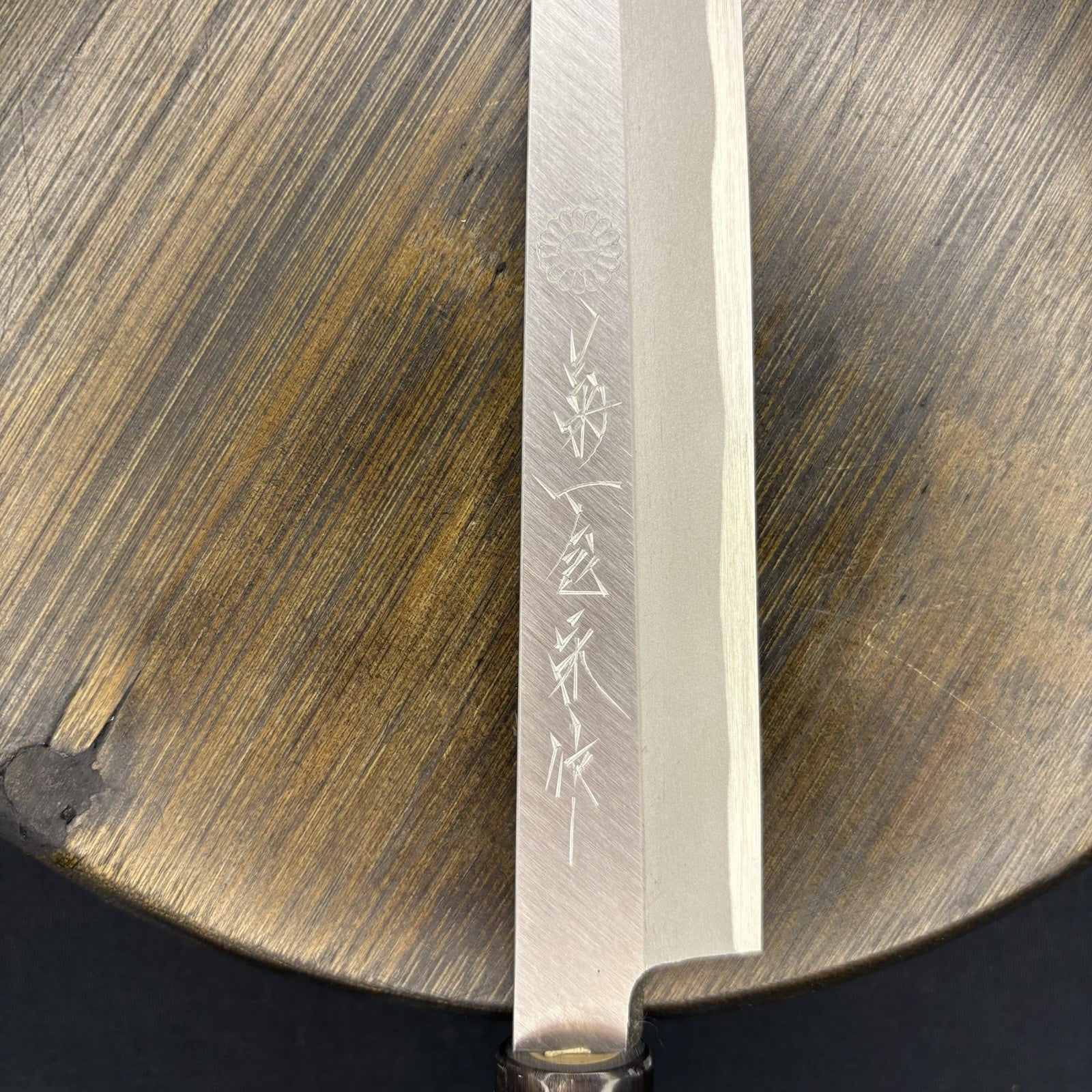 Kikuichi Japanese Chef Knife Kasumitogi Yanagi Sashimi Knife YKT24 9.5” or  24cm10