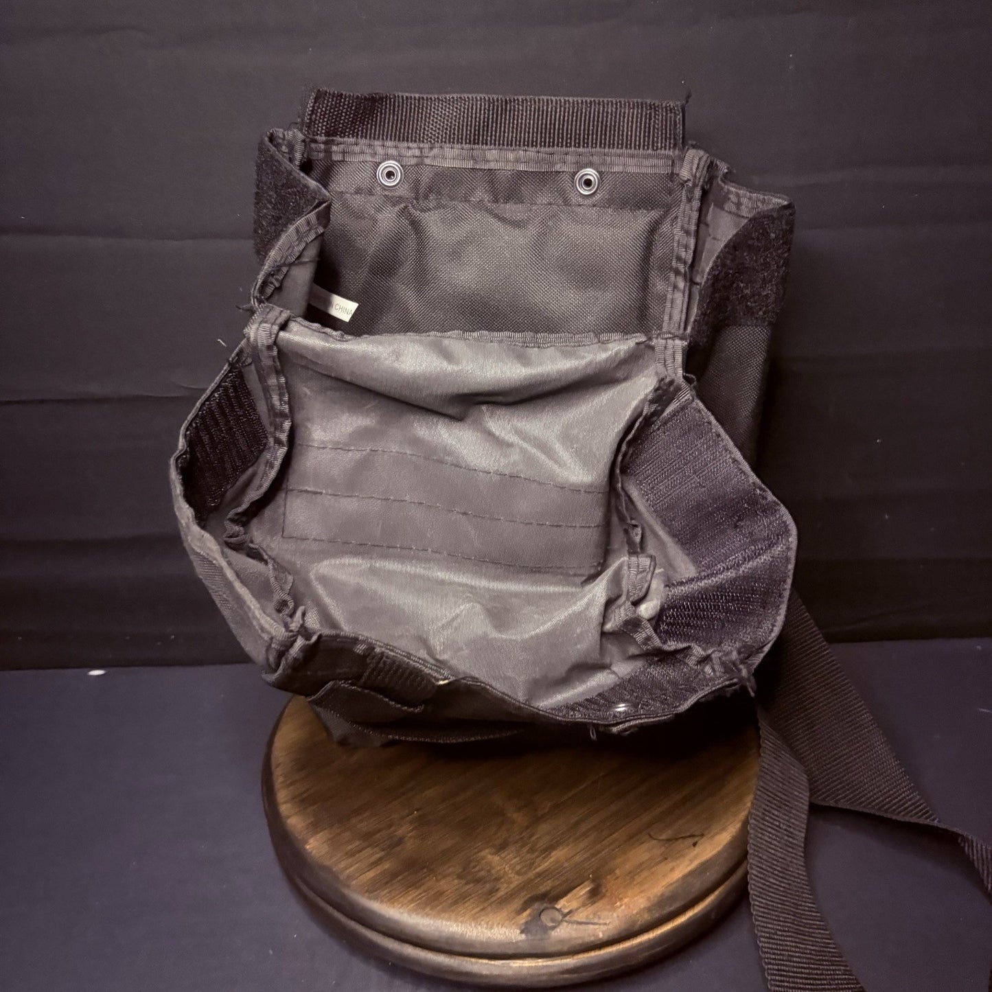 Gas Mask Or Large Utility Pouch EMT Tactical Military Hunting Black Nylon Case8