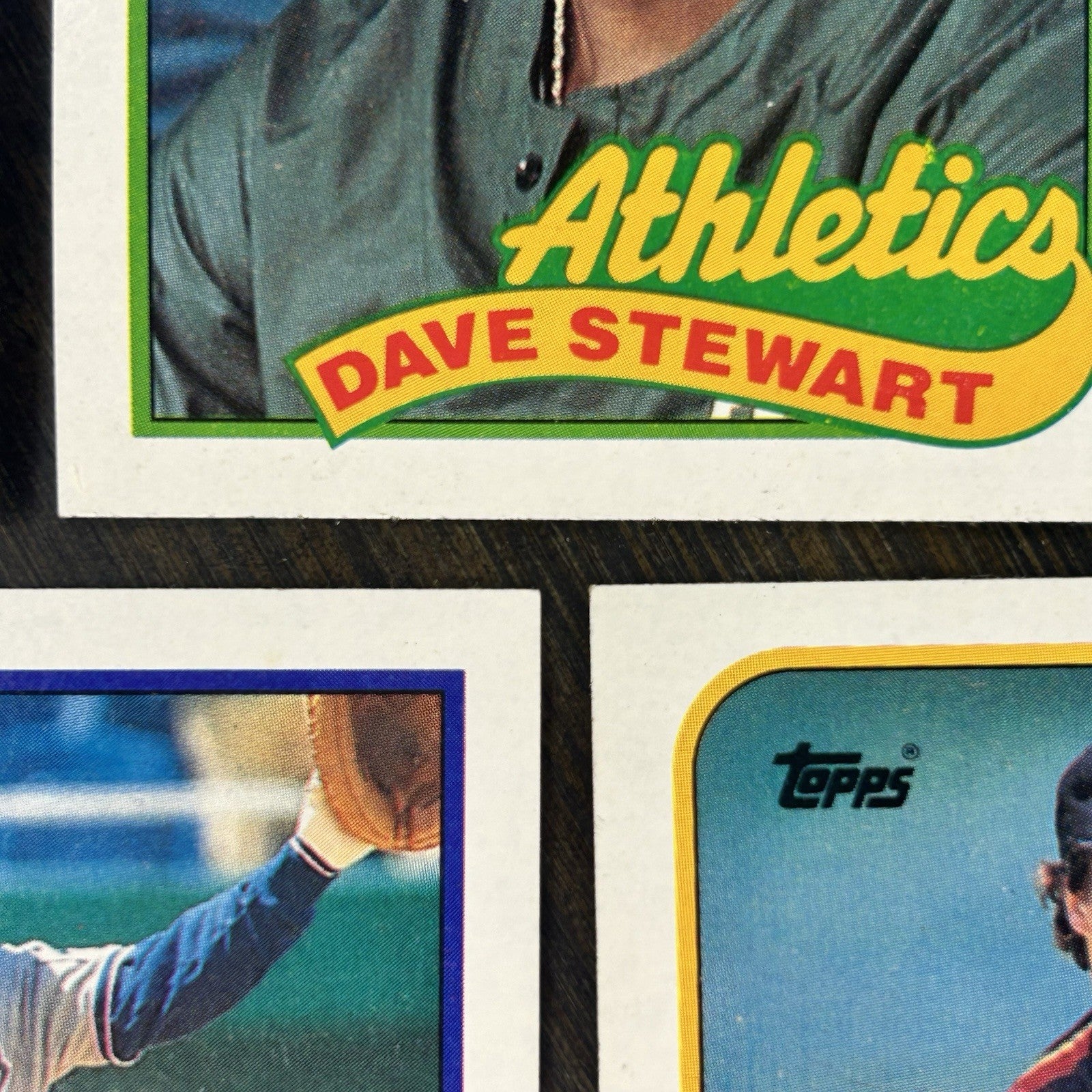 1989 Topps High Grade MLB Cards #16, #145, #618, #606, #2808
