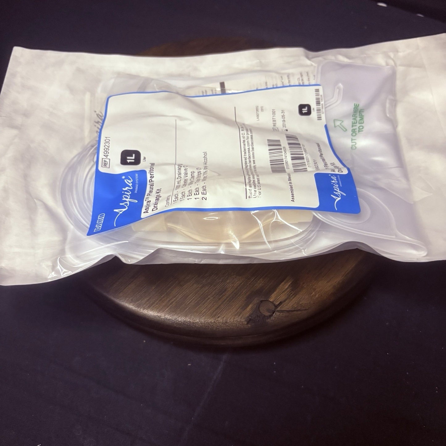 Aspire Drainage Systems - Drainage Kits - 4992301 - Pleural/Peritoneal 1,000ml7