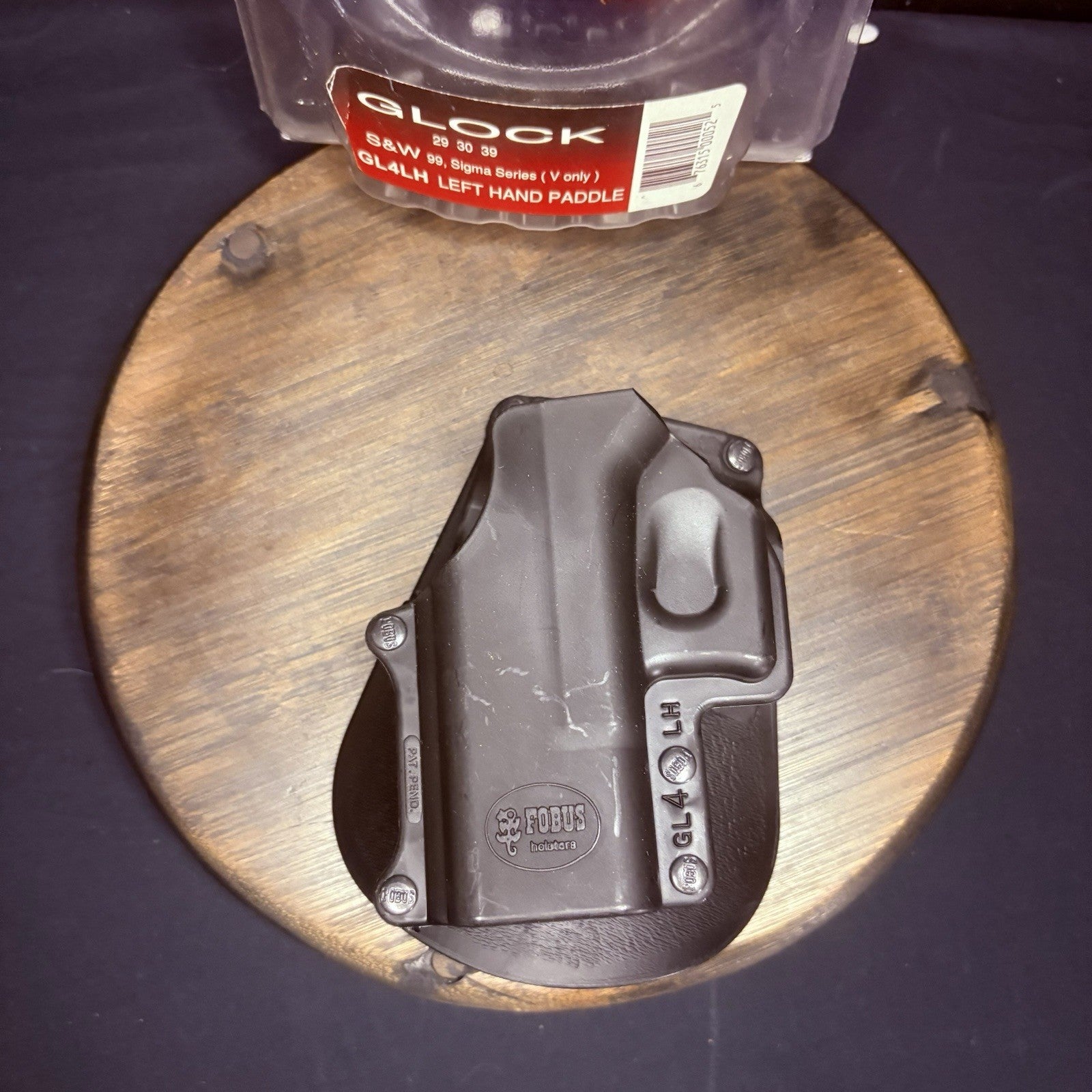 FOBUS Paddle Holster For GLOCK 29, 30, 39, S&W 99 Left Hand, Belt OWB (GL4LH)3