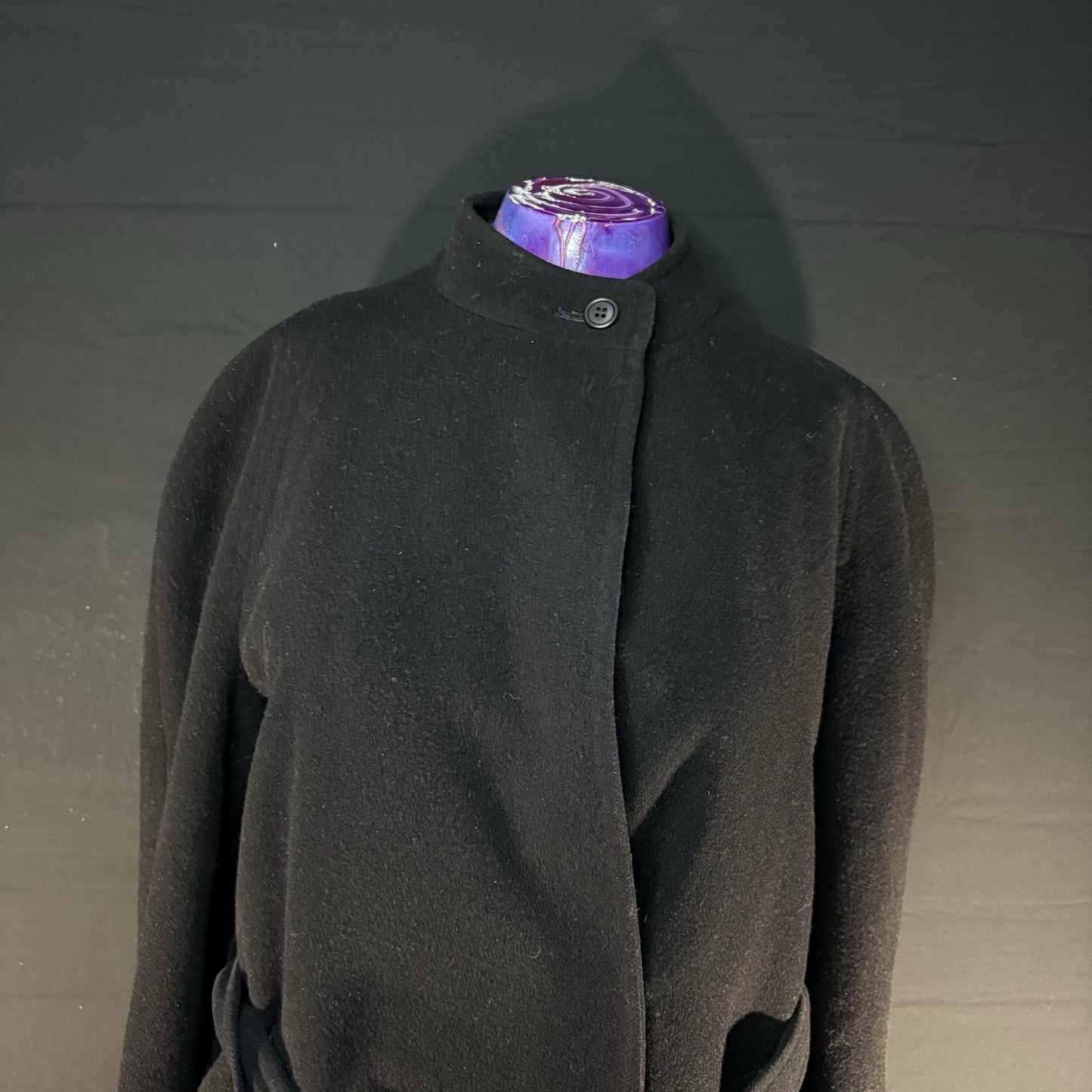 Burberry Fur Coat Mink Over Coat Women’s Size Medium Camel Hair w/Removable Mink7