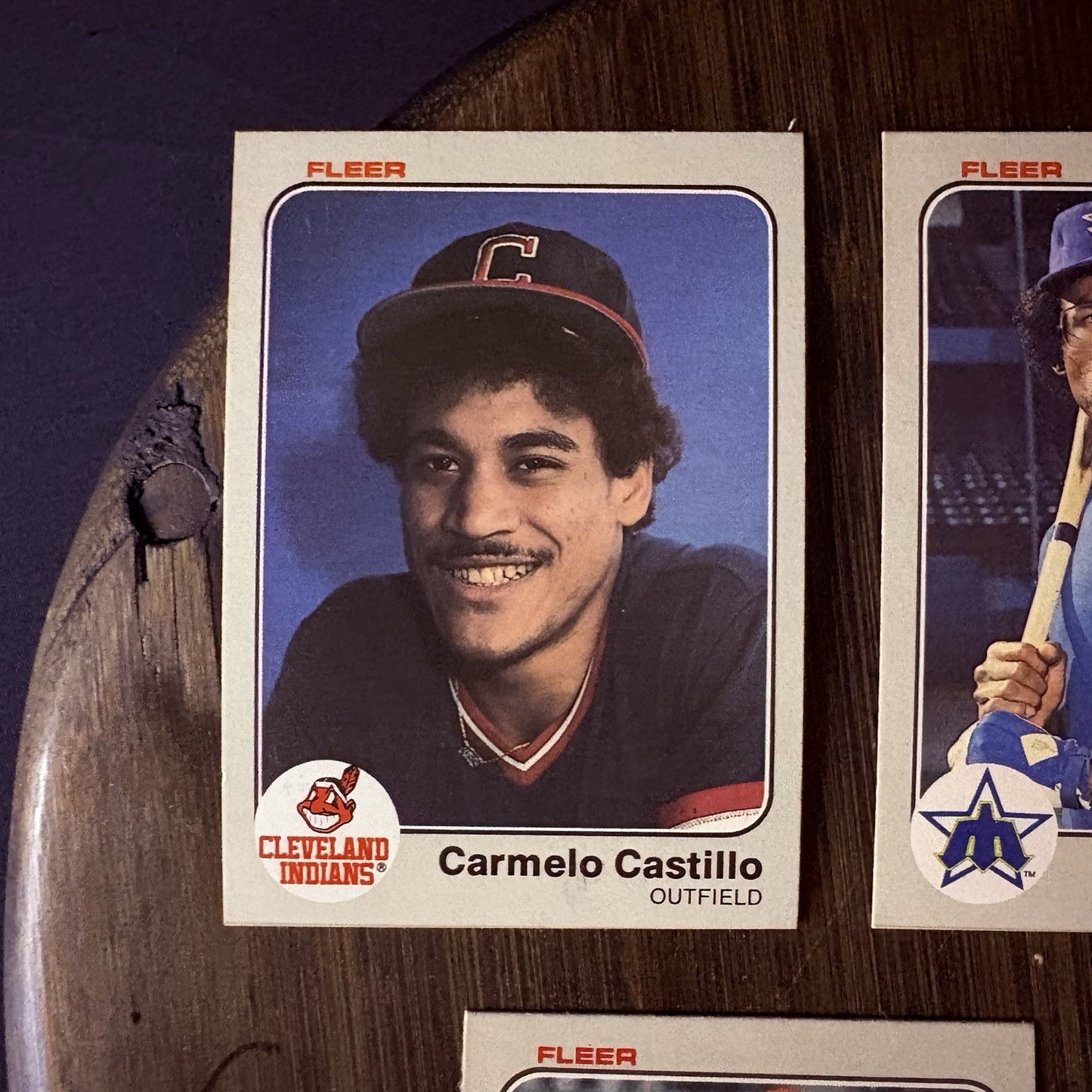 1983 Fleer High Grade MLB Baseball Card Lot #404, #477, #394, #14, #3044