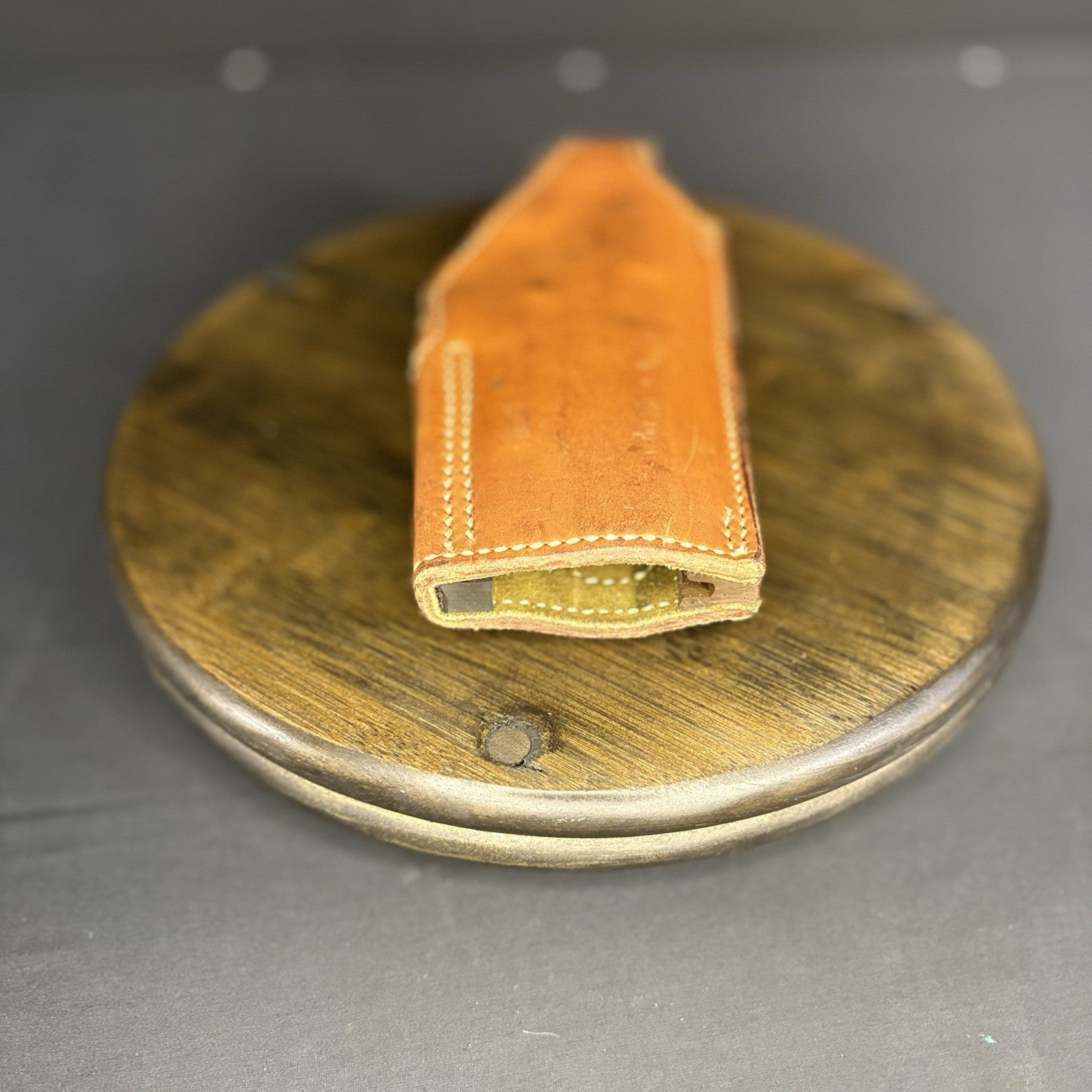 Safariland #2 Brown Leather Holster For Colt G Pistols 2 1/4" Belt Loop RH3