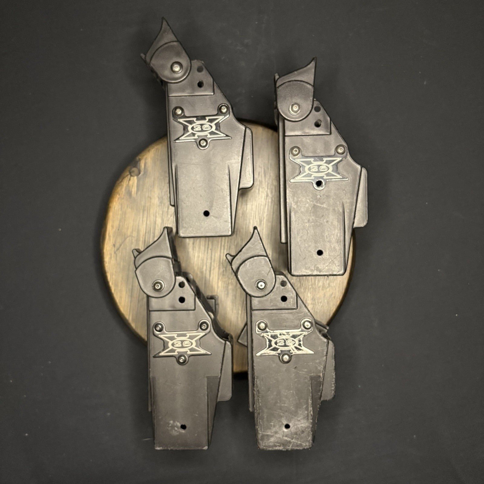 Left Hand Blade-Tech x26 Taser Holster W/Hood Duty Tactical Security (Lot Of 4)0
