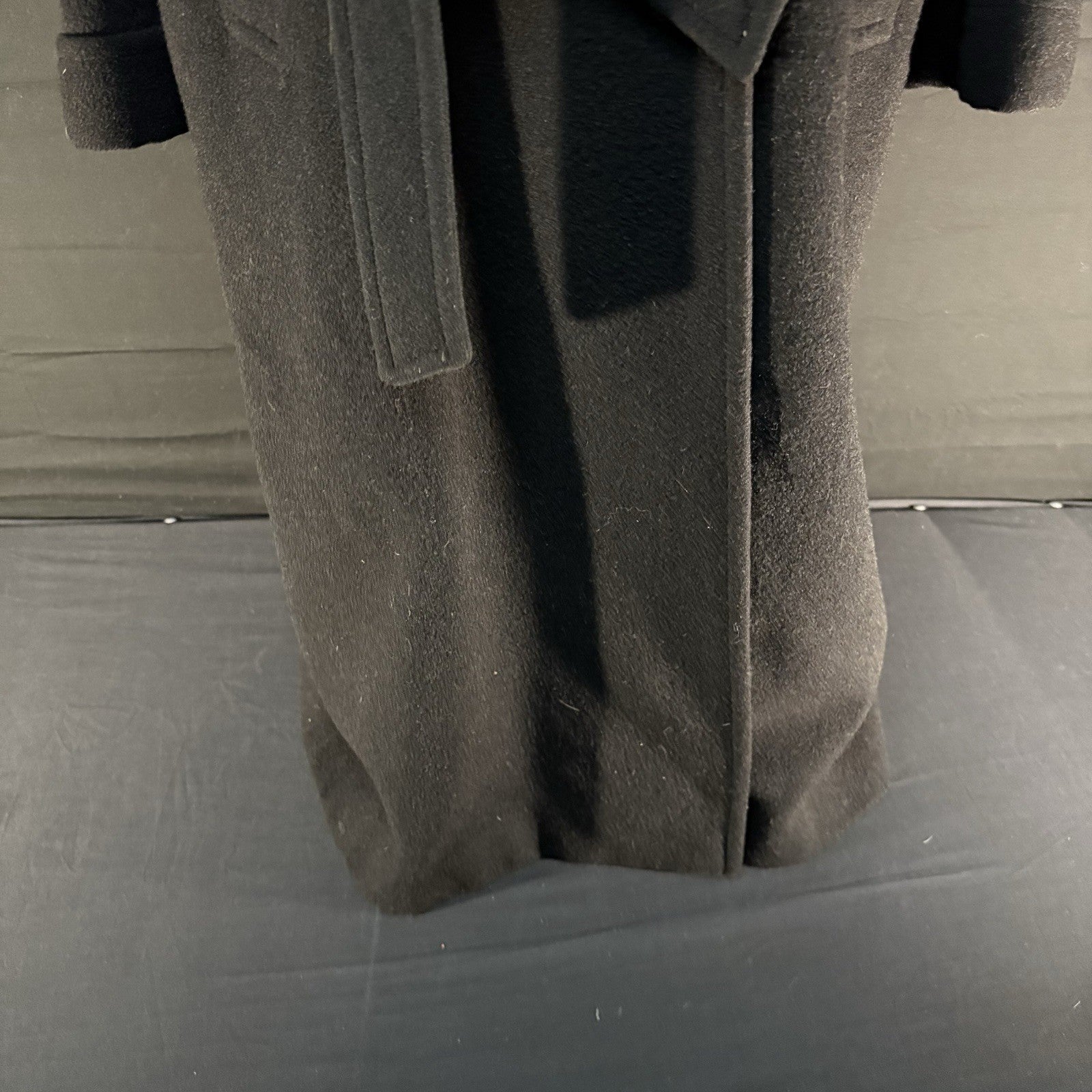 Burberry Fur Coat Mink Over Coat Women’s Size Medium Camel Hair w/Removable Mink9