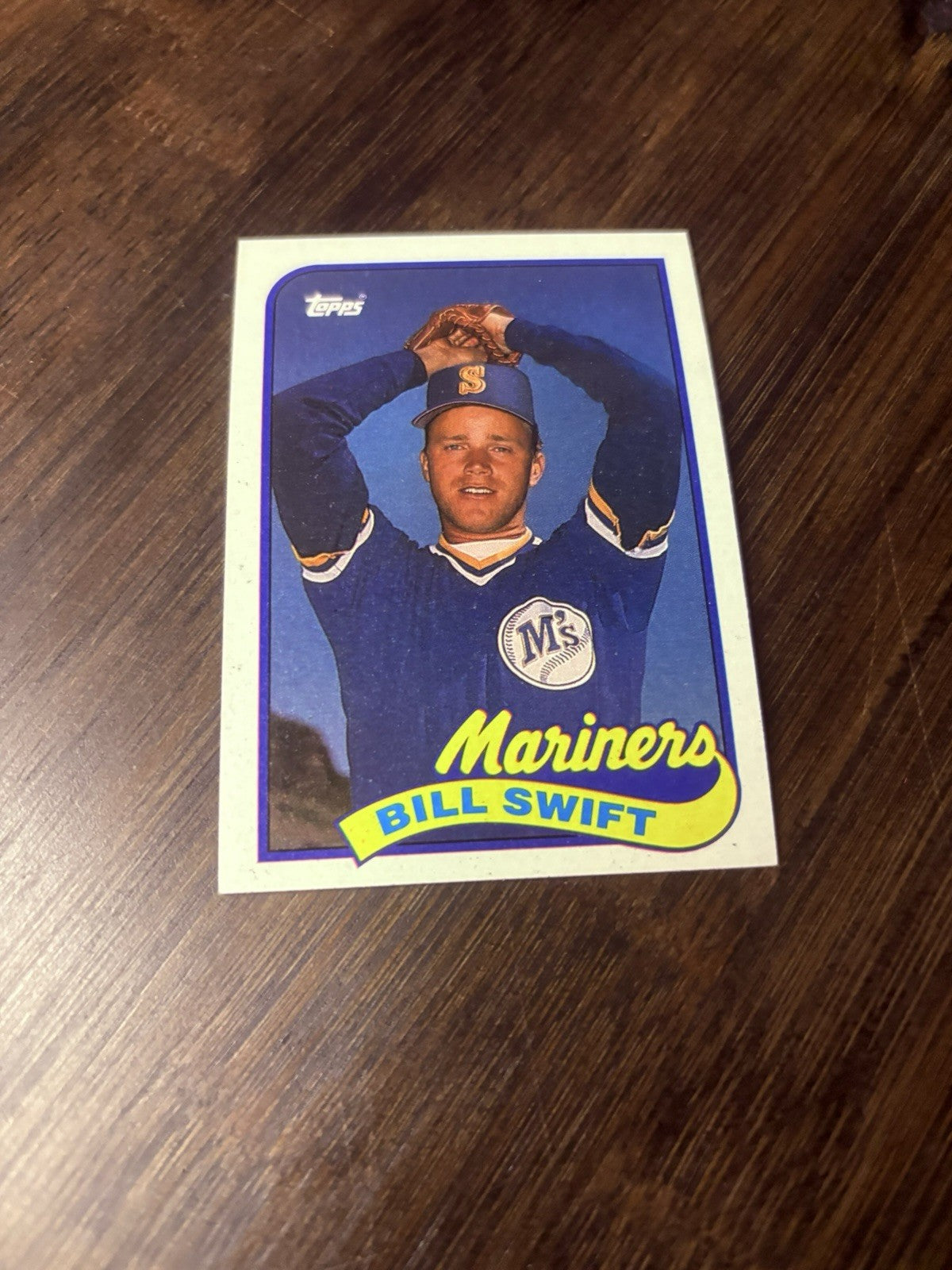 1989 Topps Bill Swift Seattle Mariners #712 High Grade See Photos0