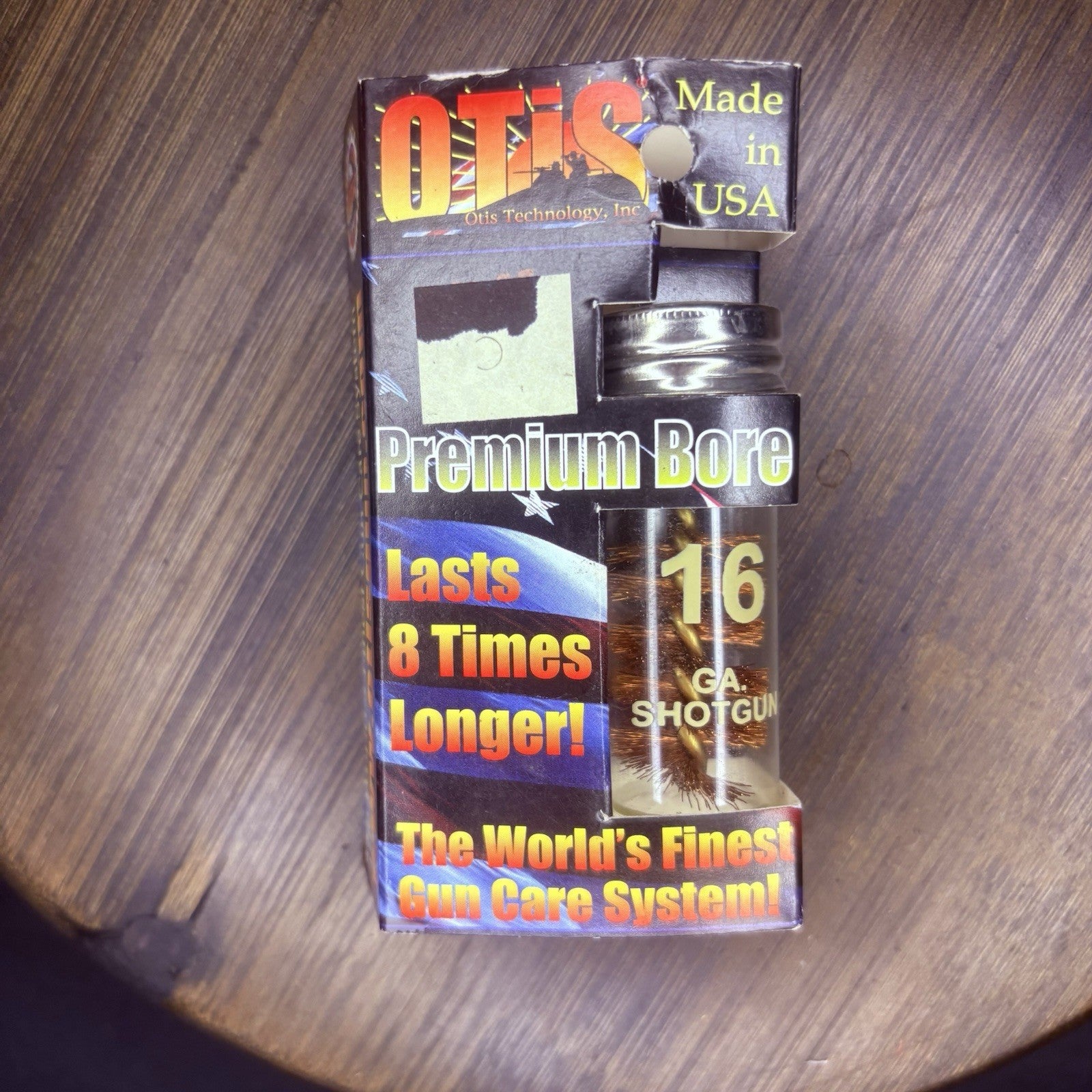 OTIS Brass Premium Bore Brush 16 GAUGE Shotgun Cleaning Brush Lasts 8X Longer!0