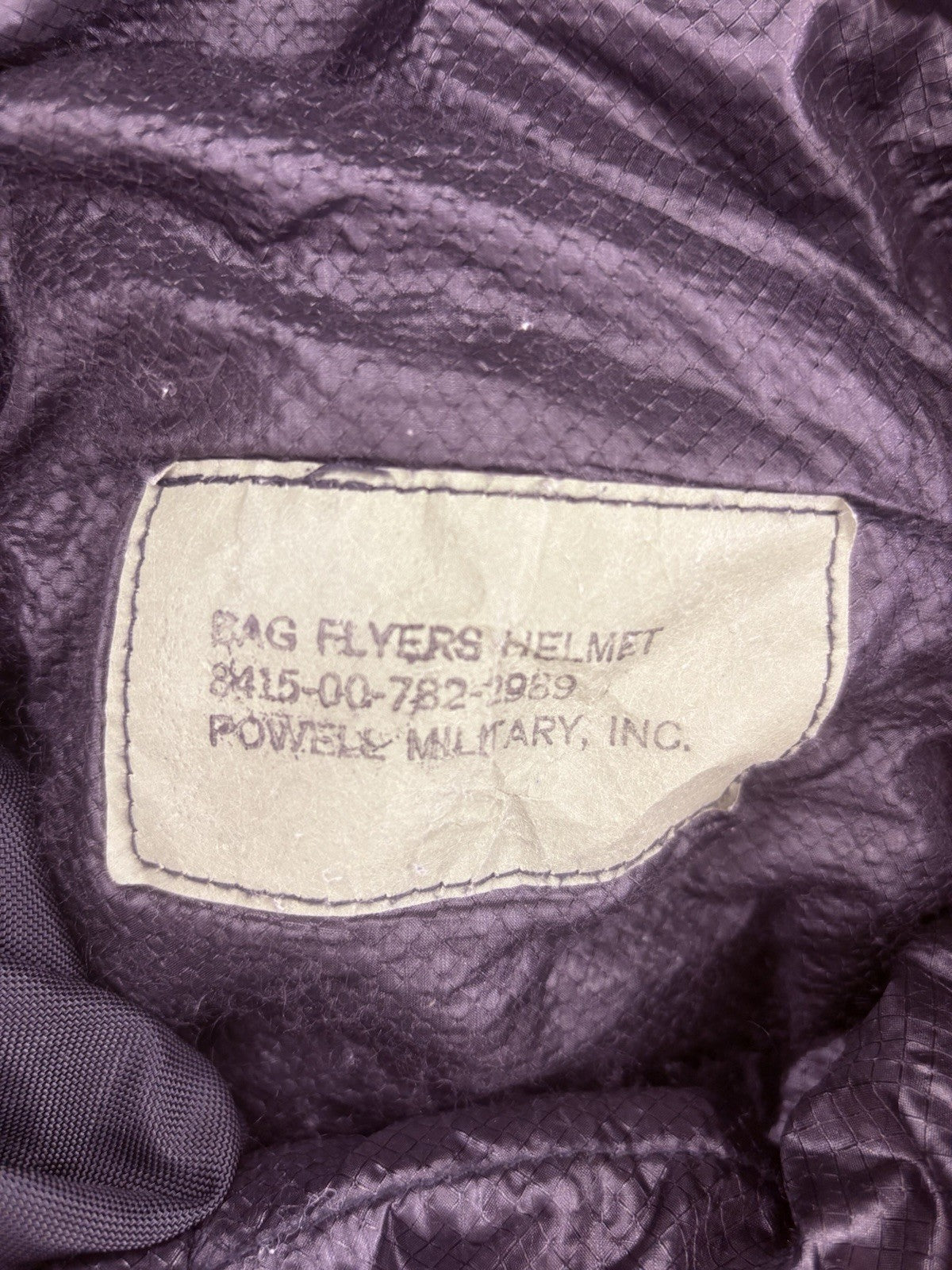 US Military Aviation Flyer’s Pilot Helmet Bag w/Inside & Outside Pockets, Black12