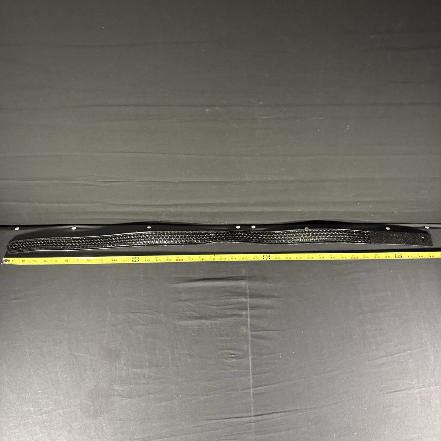 DutyMan Leather Duty Belt ( 1321 ) Size: 32, Black Basket Weave Buckle-less Belt4