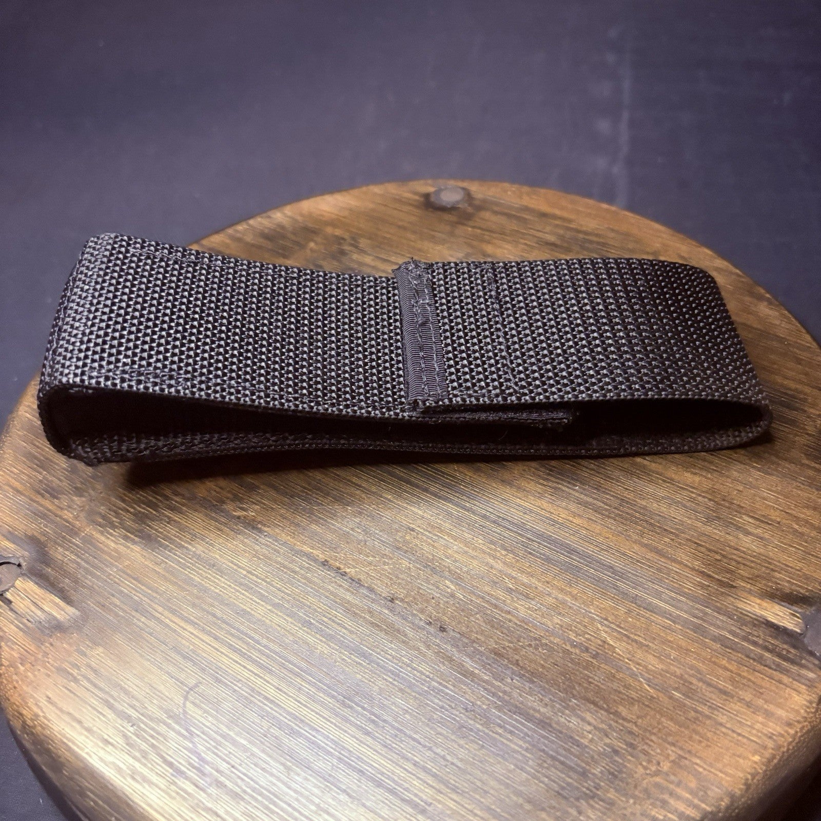 Universal Black Nylon Holder Made In Canada For Magazine Or Flashlight Or Tools11