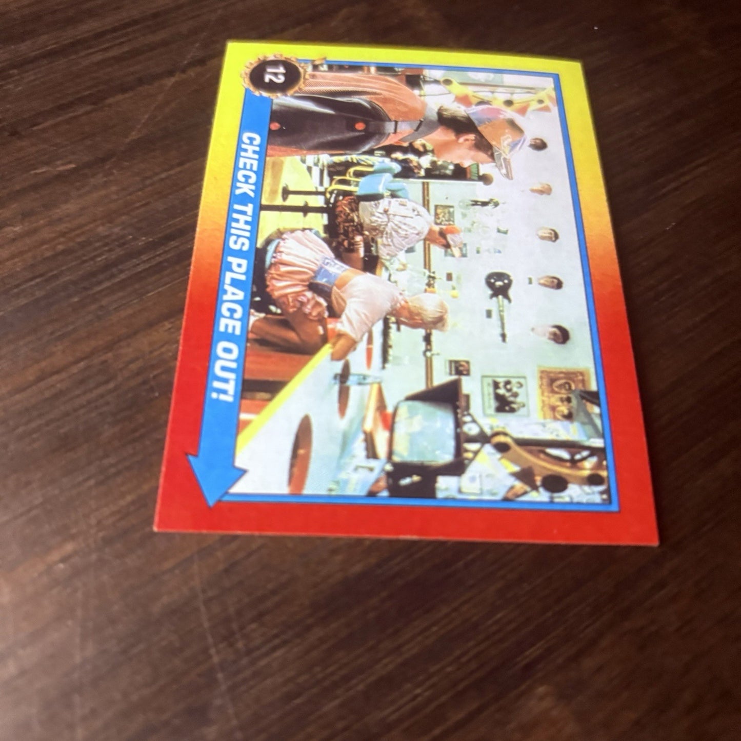 1989 Topps Back To The Future #12 "Check This Place Out" High Grade Trading Card7