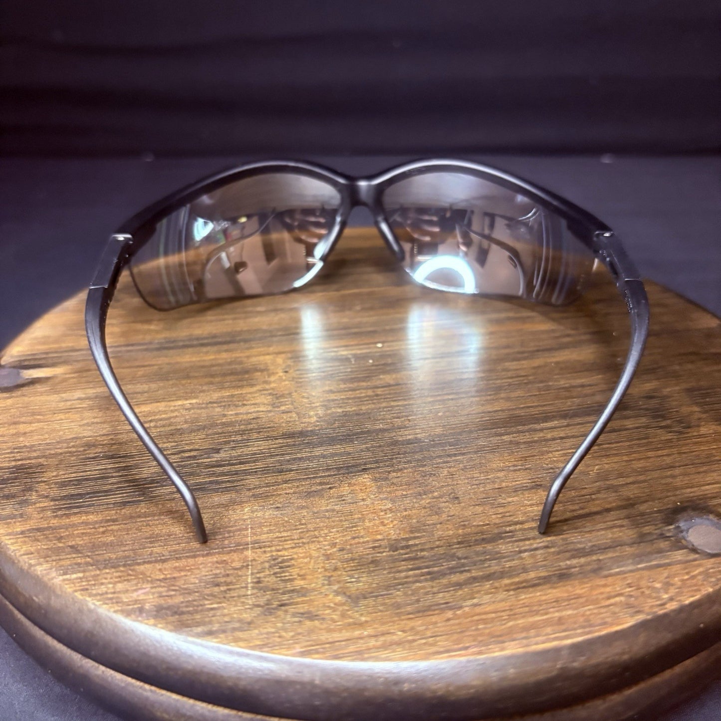 Pyramex Venture II - Mirror Lens With Black Frame Safety Glasses (SB1810S)1