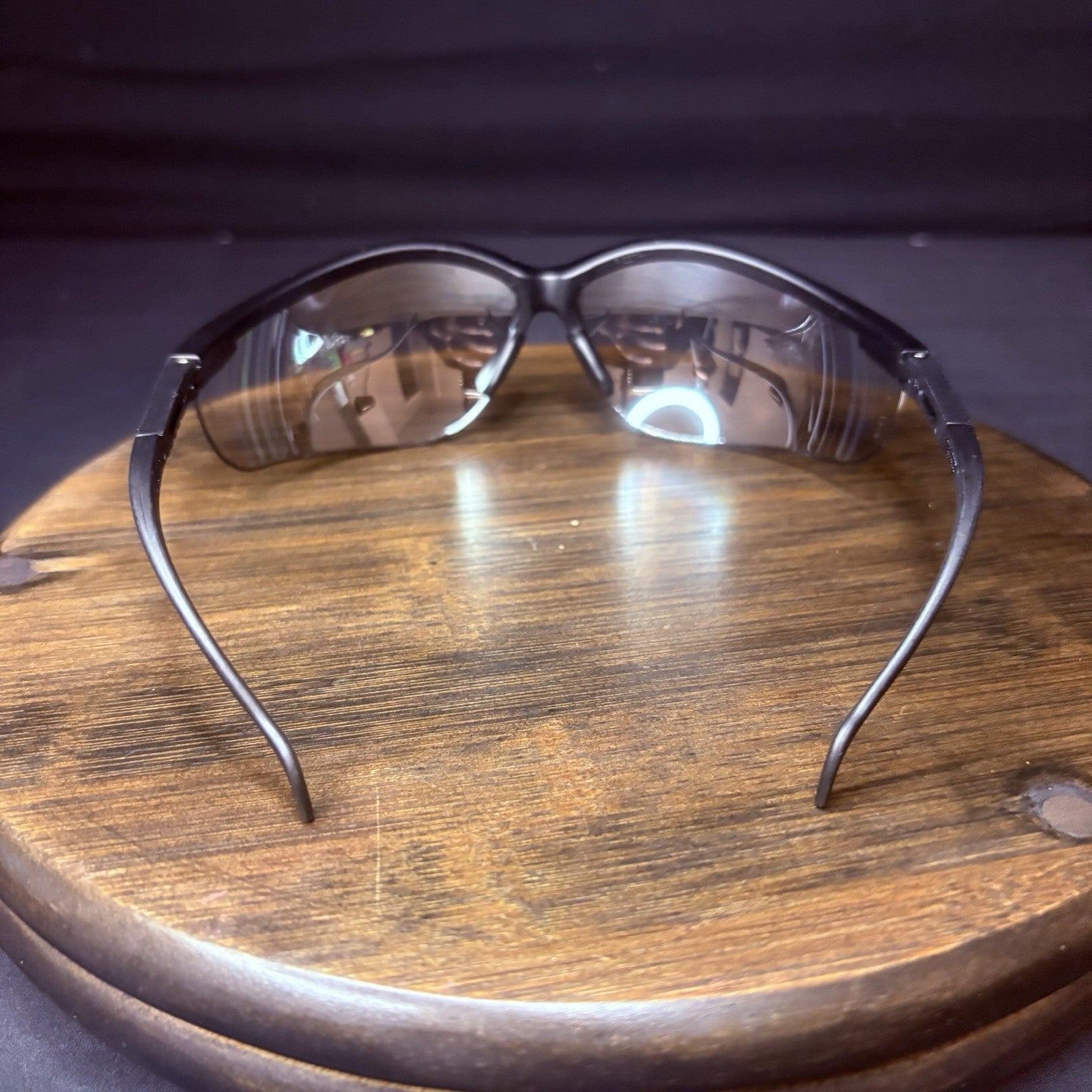 Pyramex Venture II - Mirror Lens With Black Frame Safety Glasses (SB1810S)1