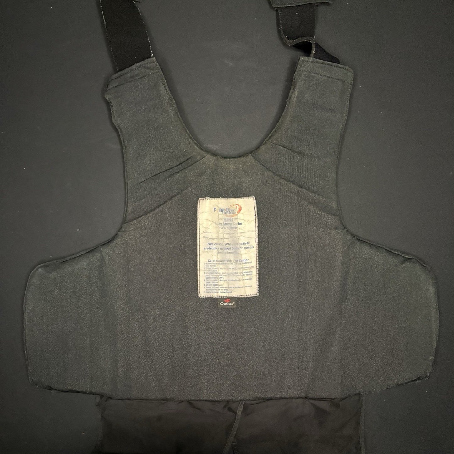 PB Armor Bullet Proof Vest 3A IIIA Size Large w/ Trauma Plate Concealable Vest8