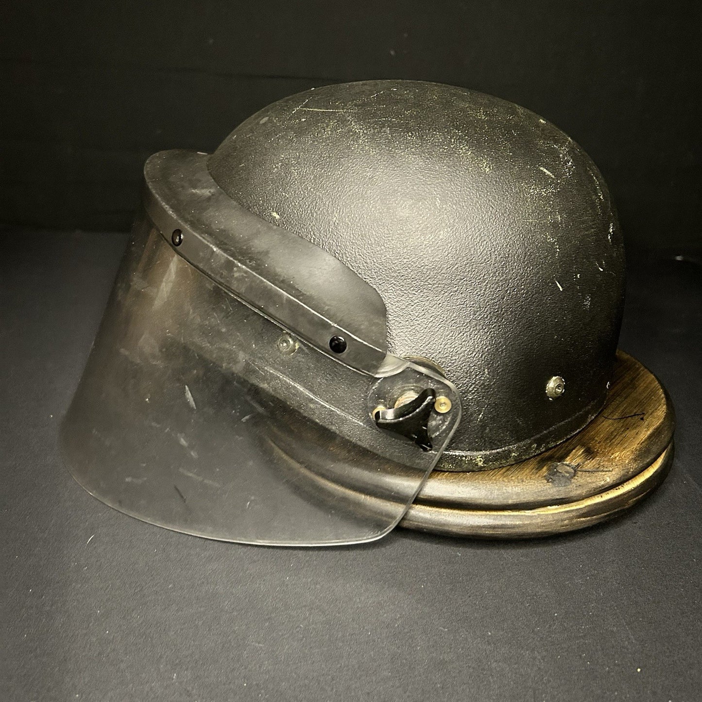 RBR Ballistic 3A (IIIA) Helmet (Size Medium) Made In USA Removable Face Shield3