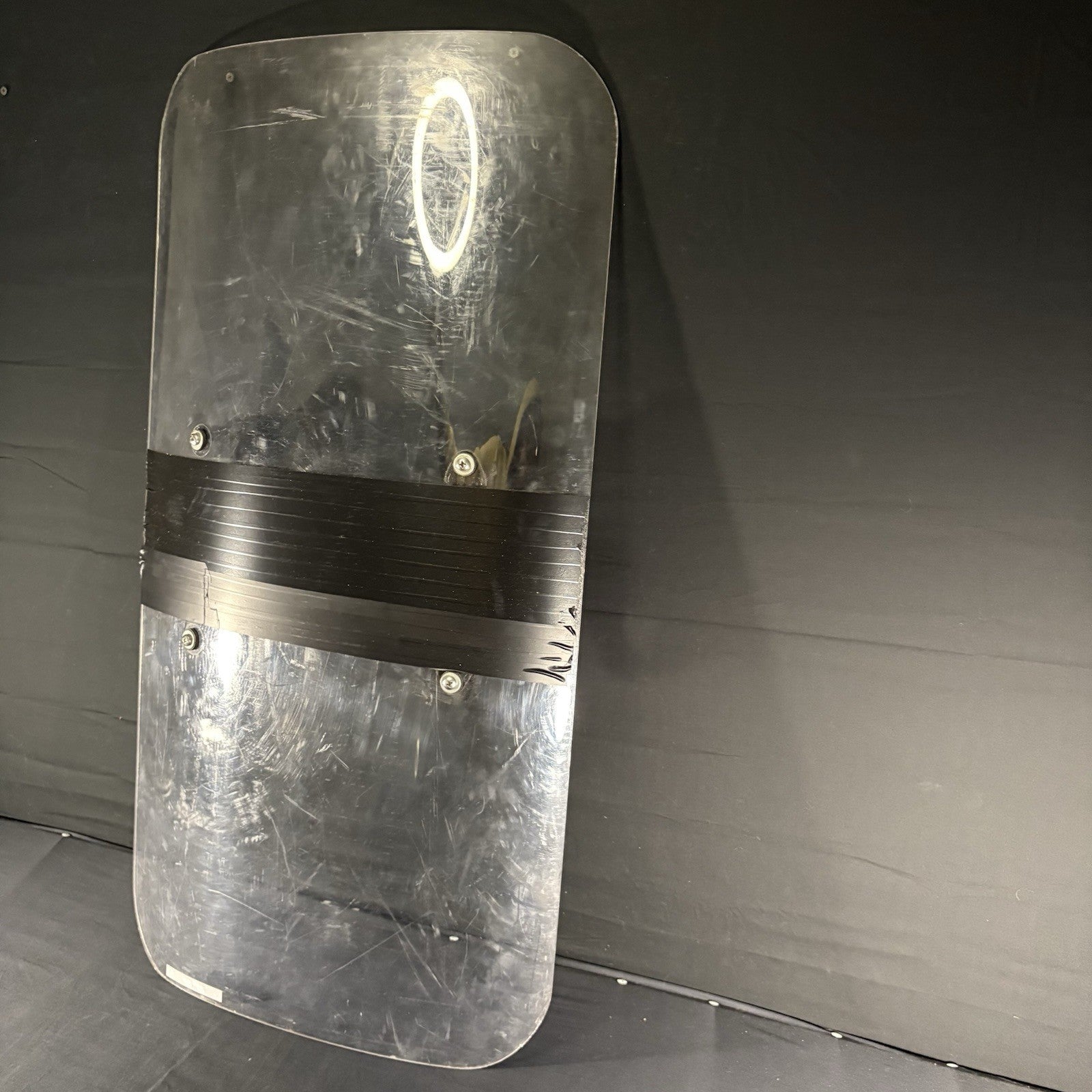 AETCO Police Riot Shield U.S.A. Made With Small Crack4