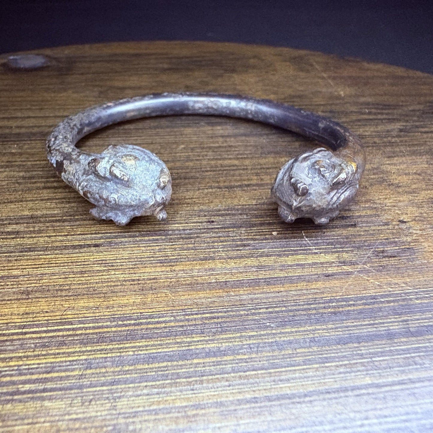 Achaemenid Empire Bronze Bracelet 500BC Bangle w/Proof Of Authenticity 2500 y/o9