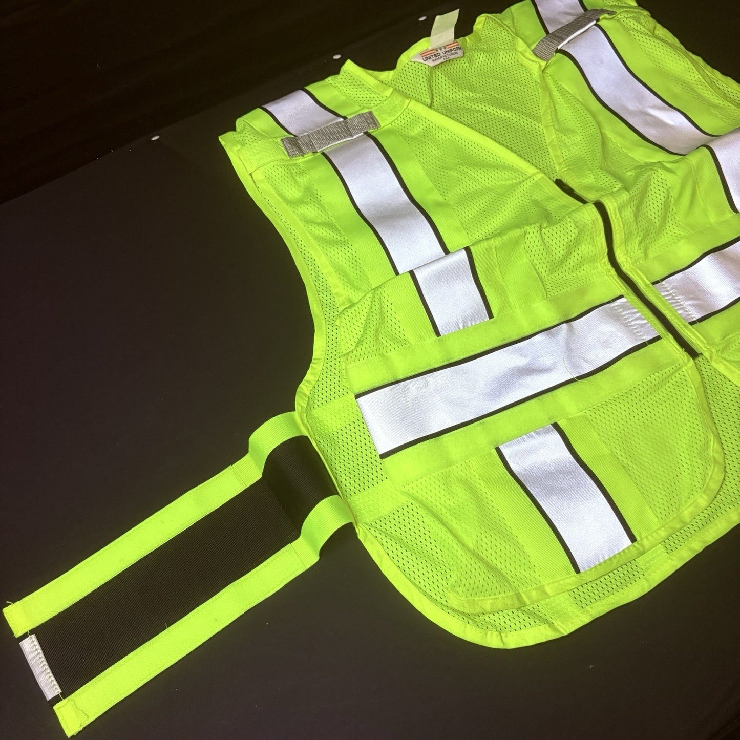 Public Safety Uniform Utility Vest (Size XXL) Reflective Police Safety Vest4
