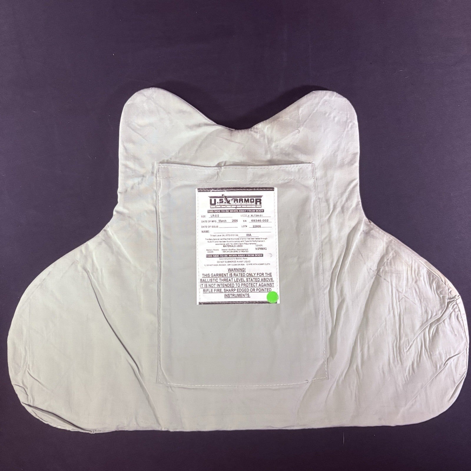 US Armor 3A Bullet Proof Vest Size Female Medium IIIA Concealable Ballistic Vest9