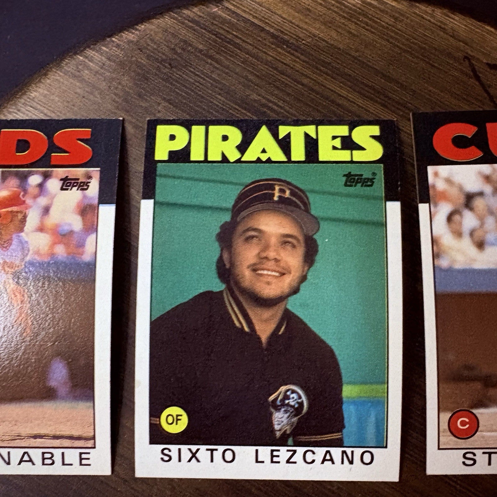 1986 Topps High Grade Baseball Cards (7 Card Lot)7
