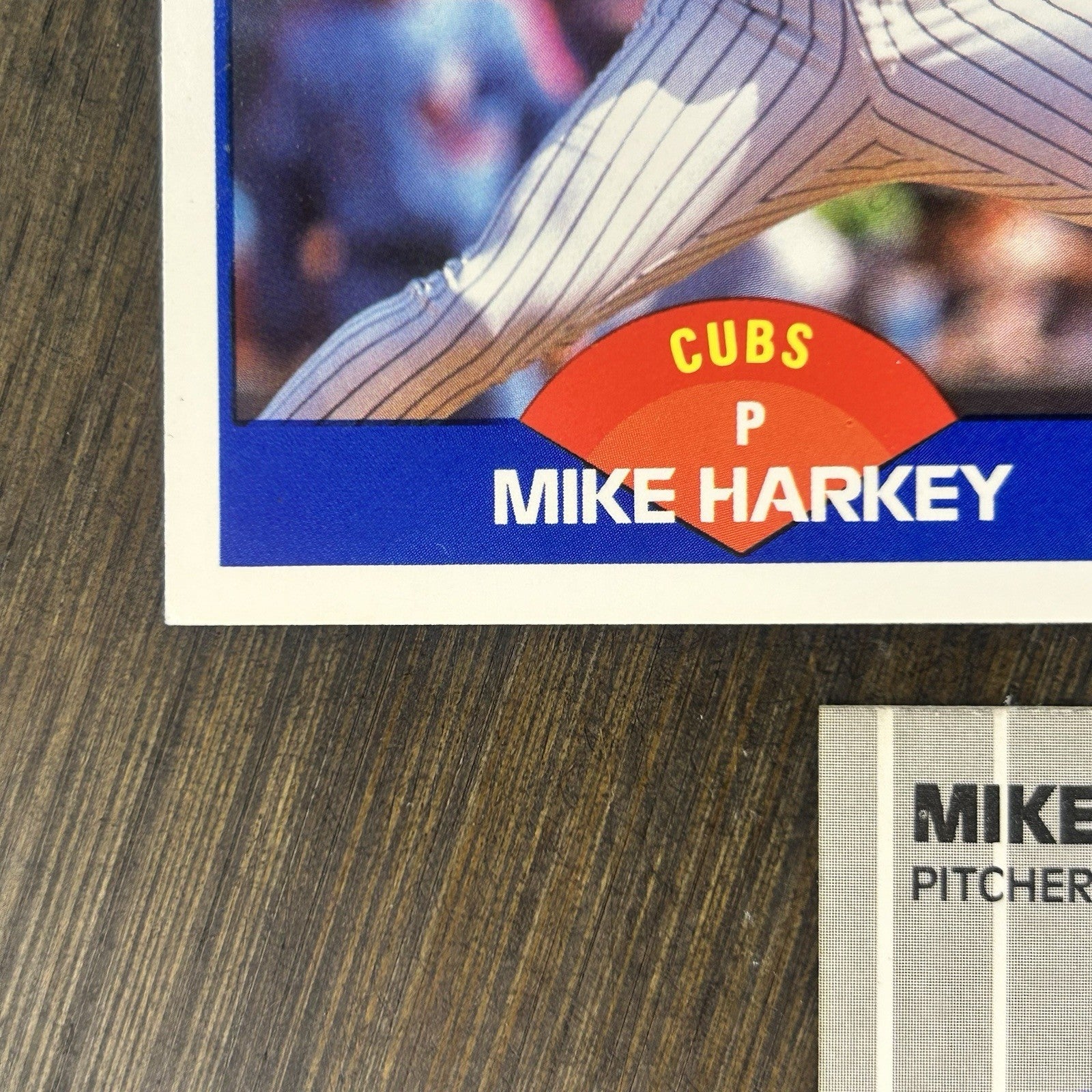 (3) 1989 Mike Harkey Rookie Chicago Cubs (RC) Baseball Cards #624, #742, #4275