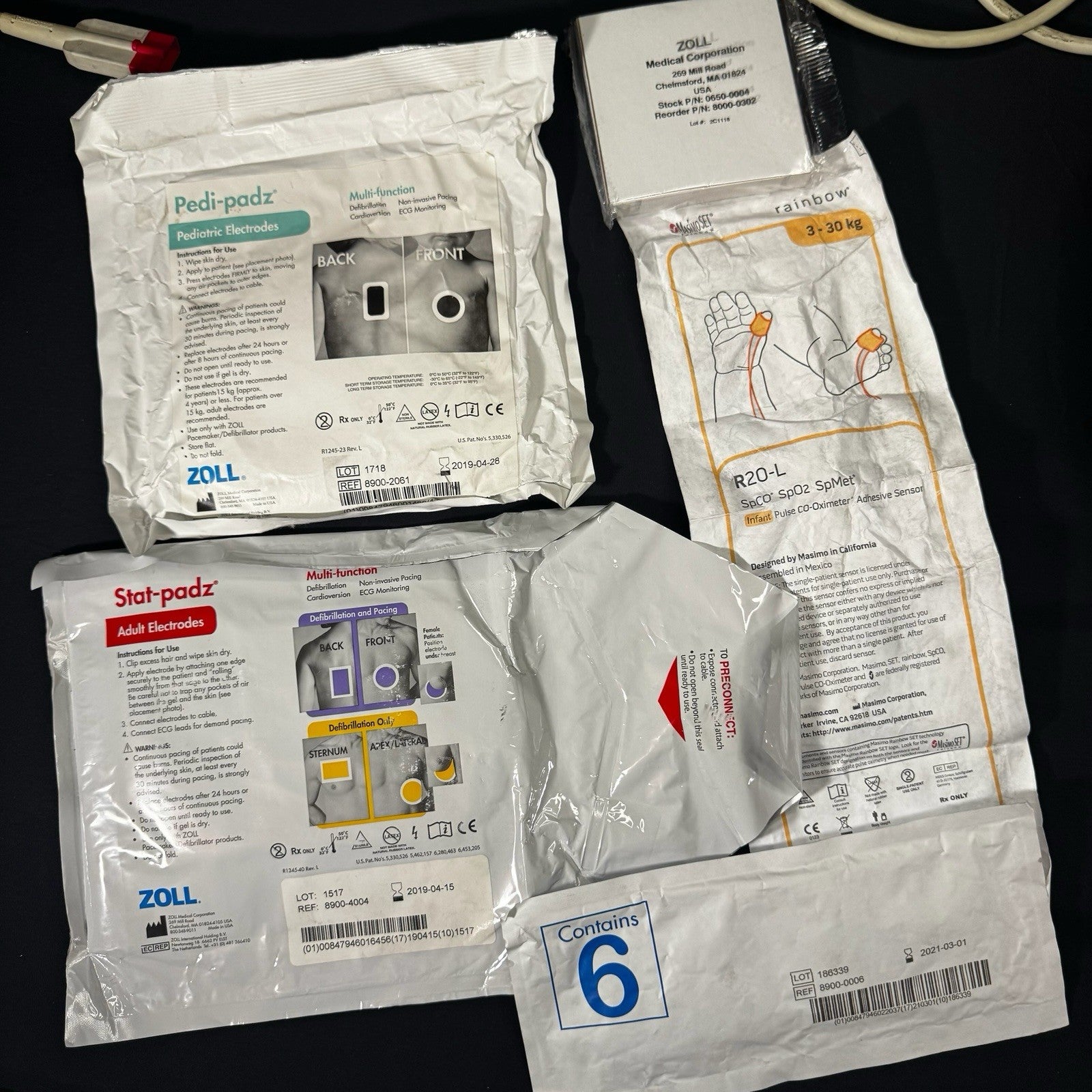ZOLL E-SERIES 12 Lead Defibrillator Monitor w/ Travel Case and Accessories/cable15