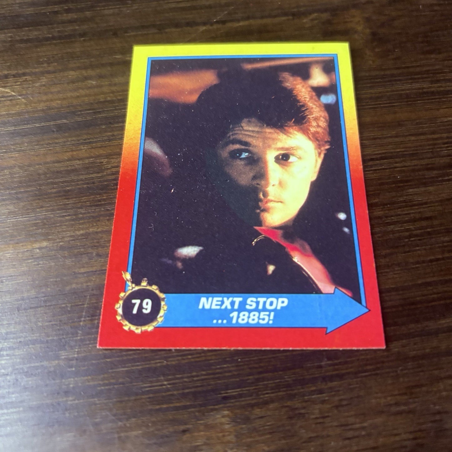 1989 Topps Back to the Future Part II  "NEXT STOP...1885!" #79 Trading Card6