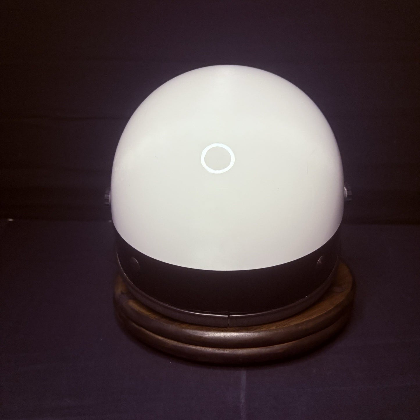 VTG Police Riot Motorcycle Helmet Black & White Size 6 7/8 with Z87 Face Shield10