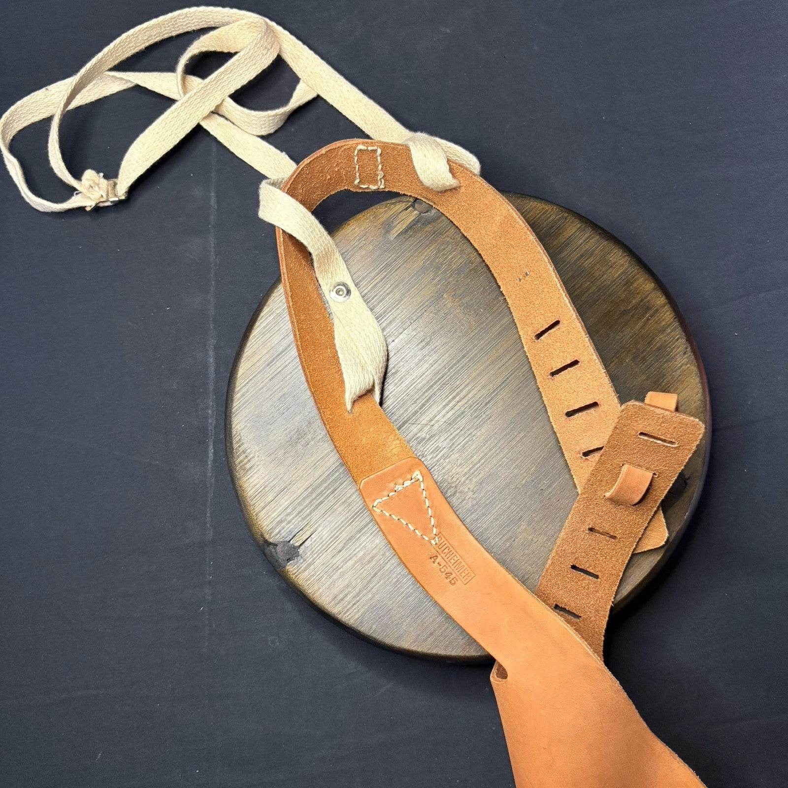 Bucheimer Shoulder Holster .45 & .38 Super Auto Leather RH Model A-5458