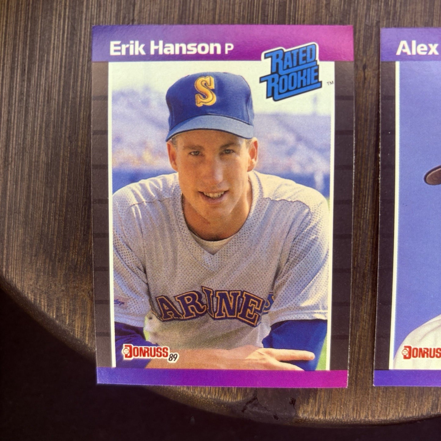 1989 Donruss Rated Rookies High Grade MLB Trading Card Lot Of (4)2