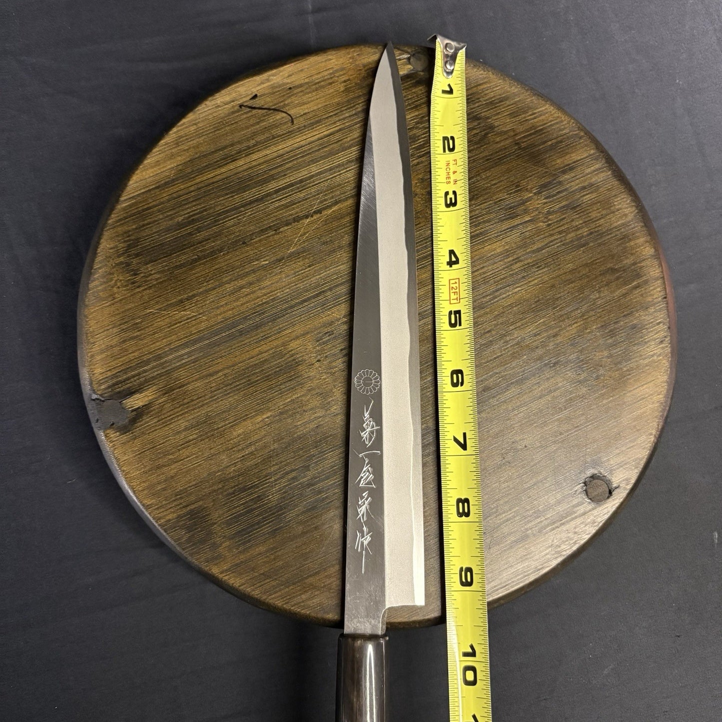 Kikuichi Japanese Chef Knife Kasumitogi Yanagi Sashimi Knife YKT24 9.5” or  24cm17