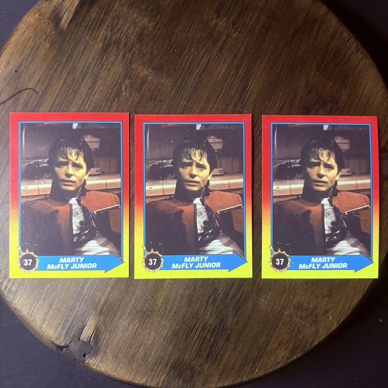 (Lot Of 3) 1989 Topps Back to the Future II #37 "Marty McFly Junior" High Grade0