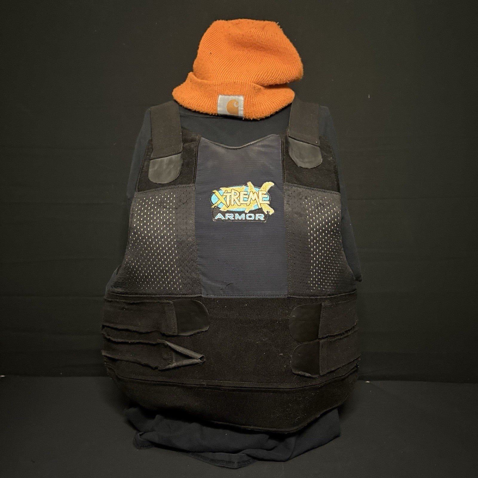 Xtreme Armor Level 2 II Bullet Proof Vest Size Large w/ Trauma Plate Concealable0