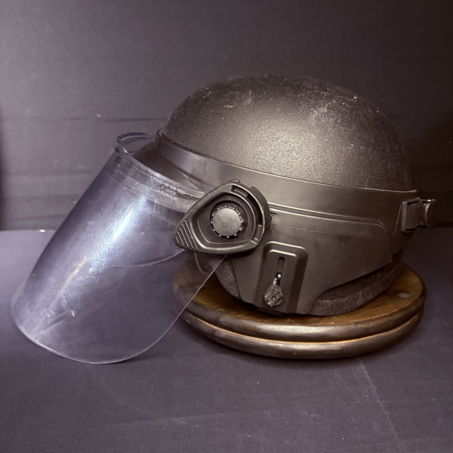 Protech IIIA (3A) Ballistic Helmet Removable Face Shield Size Large Bullet Proof12