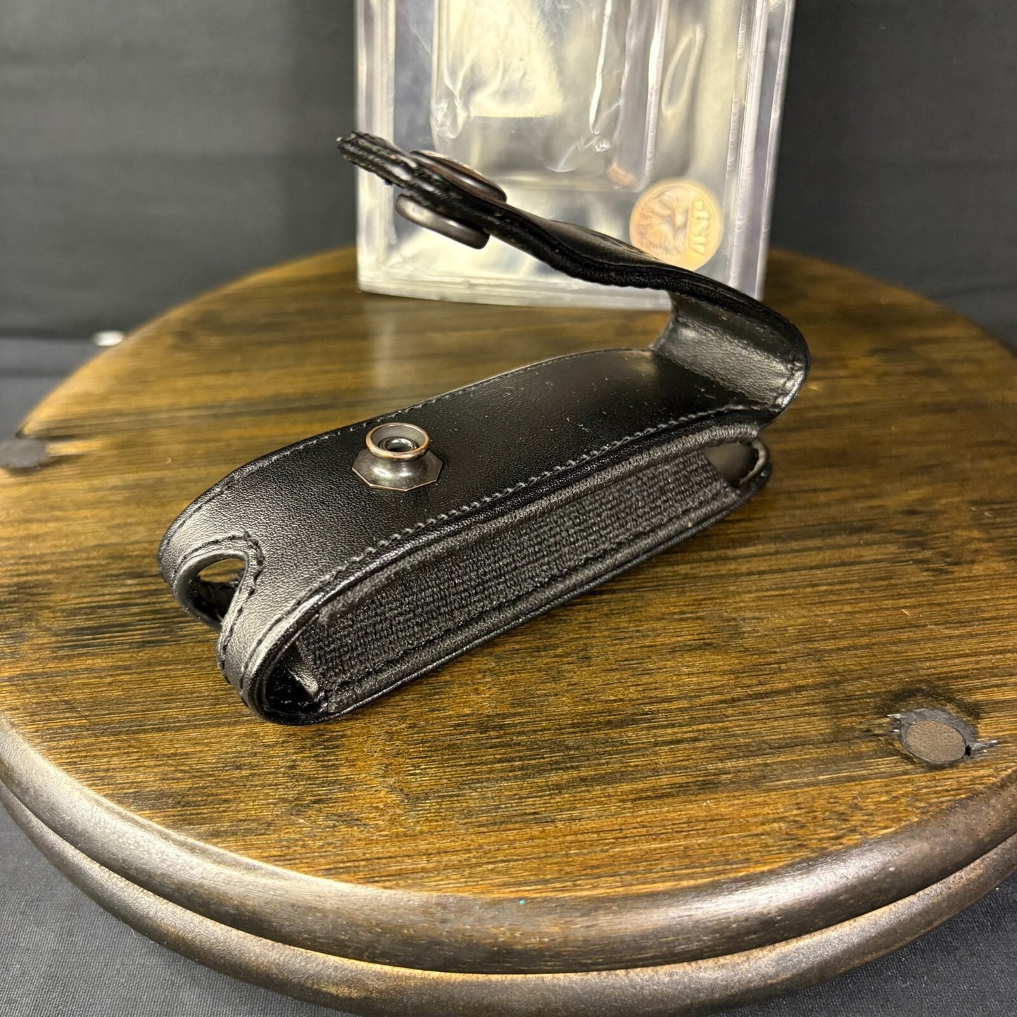 ASP Leather Duty Scabard/ Holster For 16” FrictionLoc Or Triad Flashlight7