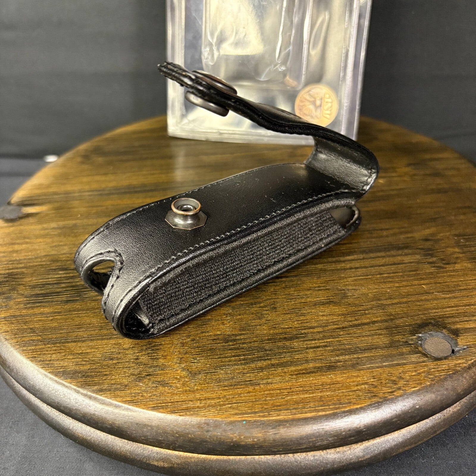 ASP Leather Duty Scabard/ Holster For 16” FrictionLoc Or Triad Flashlight7