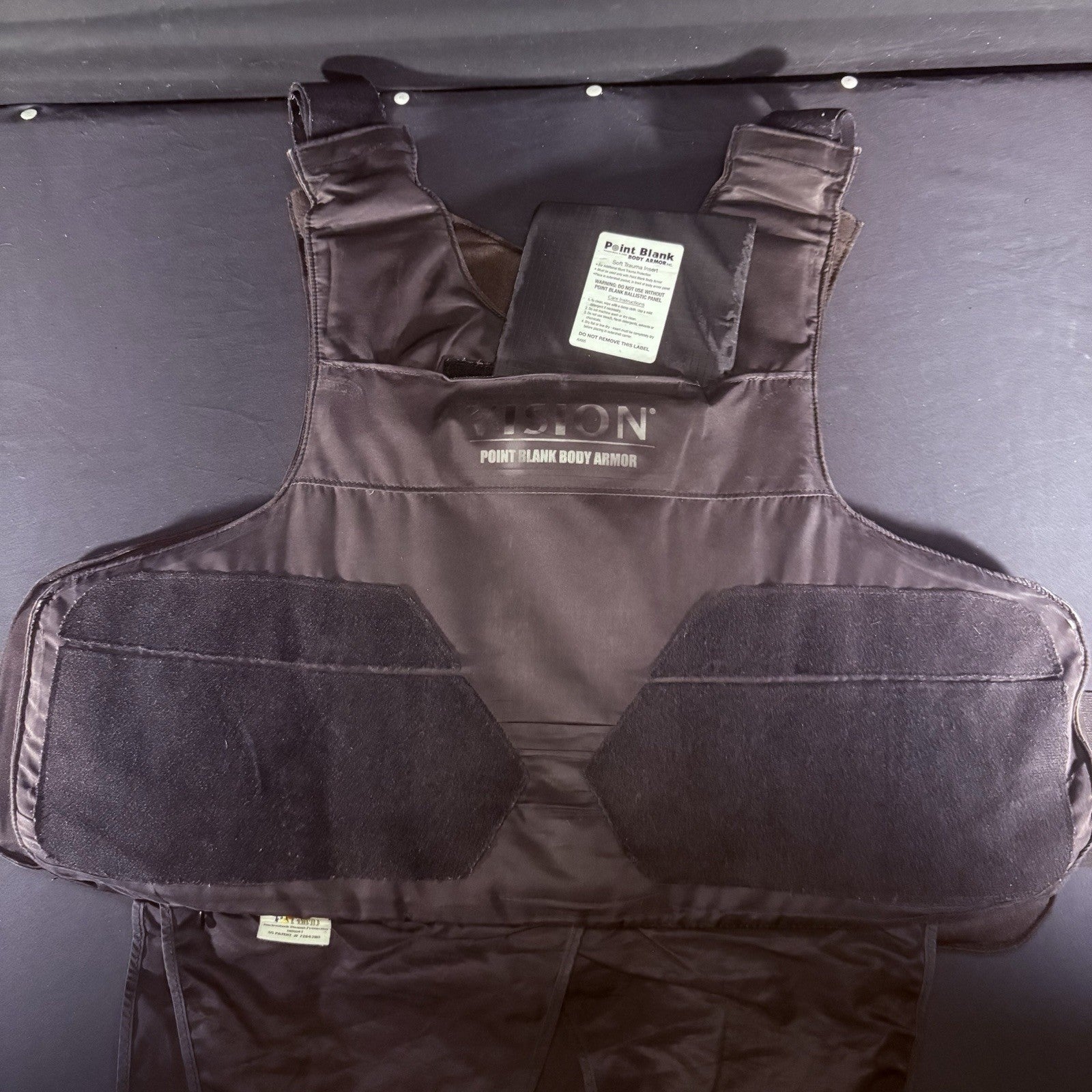 PB Level 2 II Bullet Proof Vest Size XL w/Trauma Plate Concealable Body Armor11