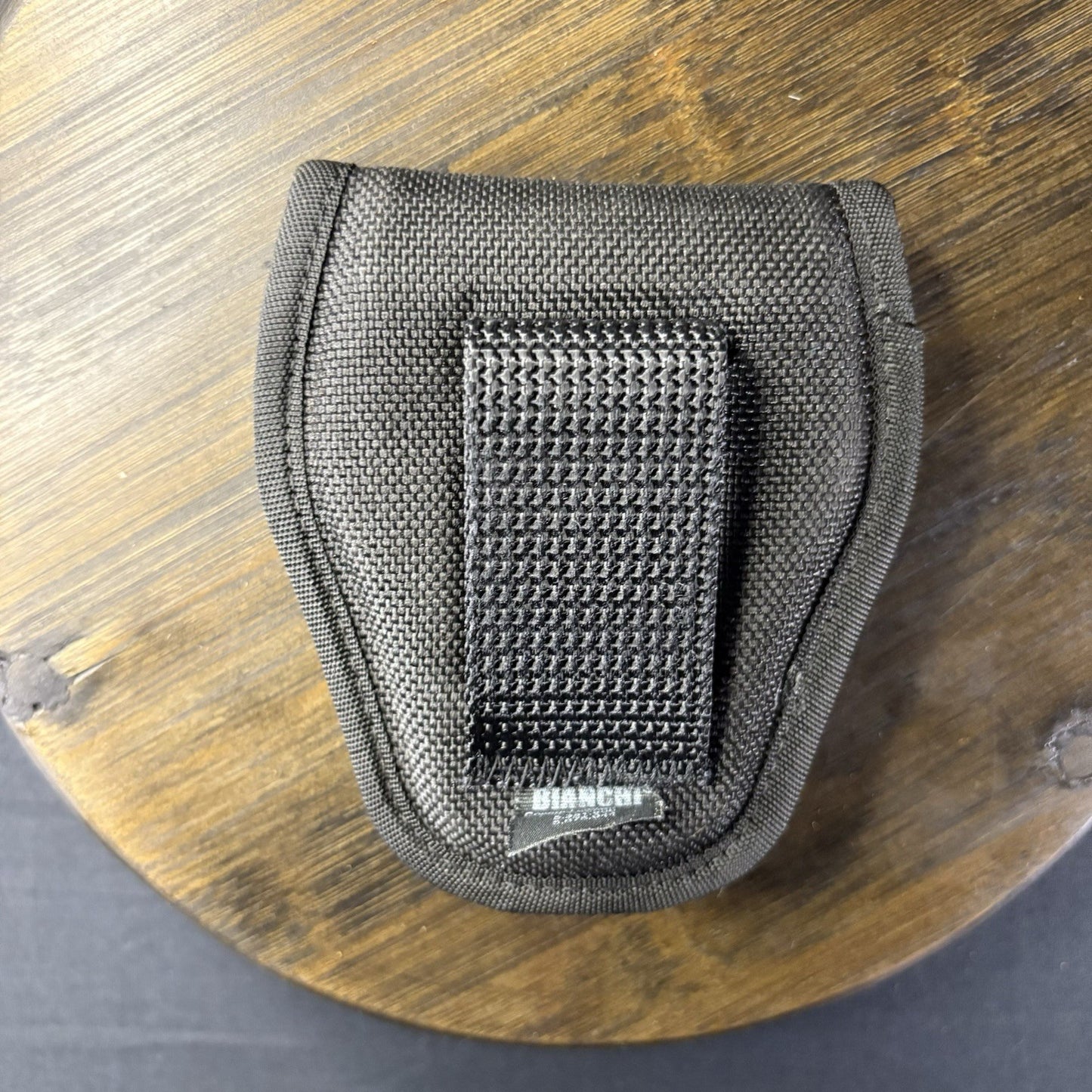 Bianchi Handcuff Case AccuMold Covered  - Hidden Snap - Nylon - NICE1
