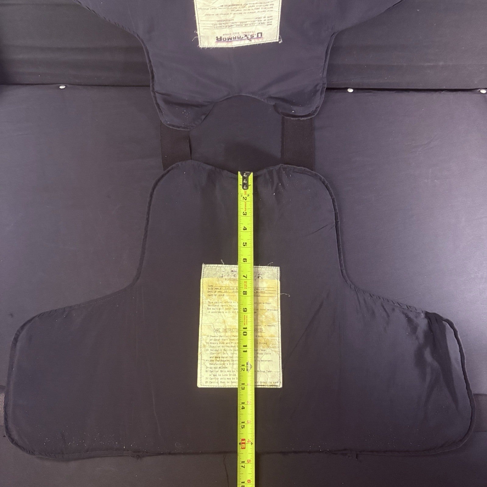 US Armor 3A Bullet Proof Vest Size Large IIIA Concealable Ballistic Vest10