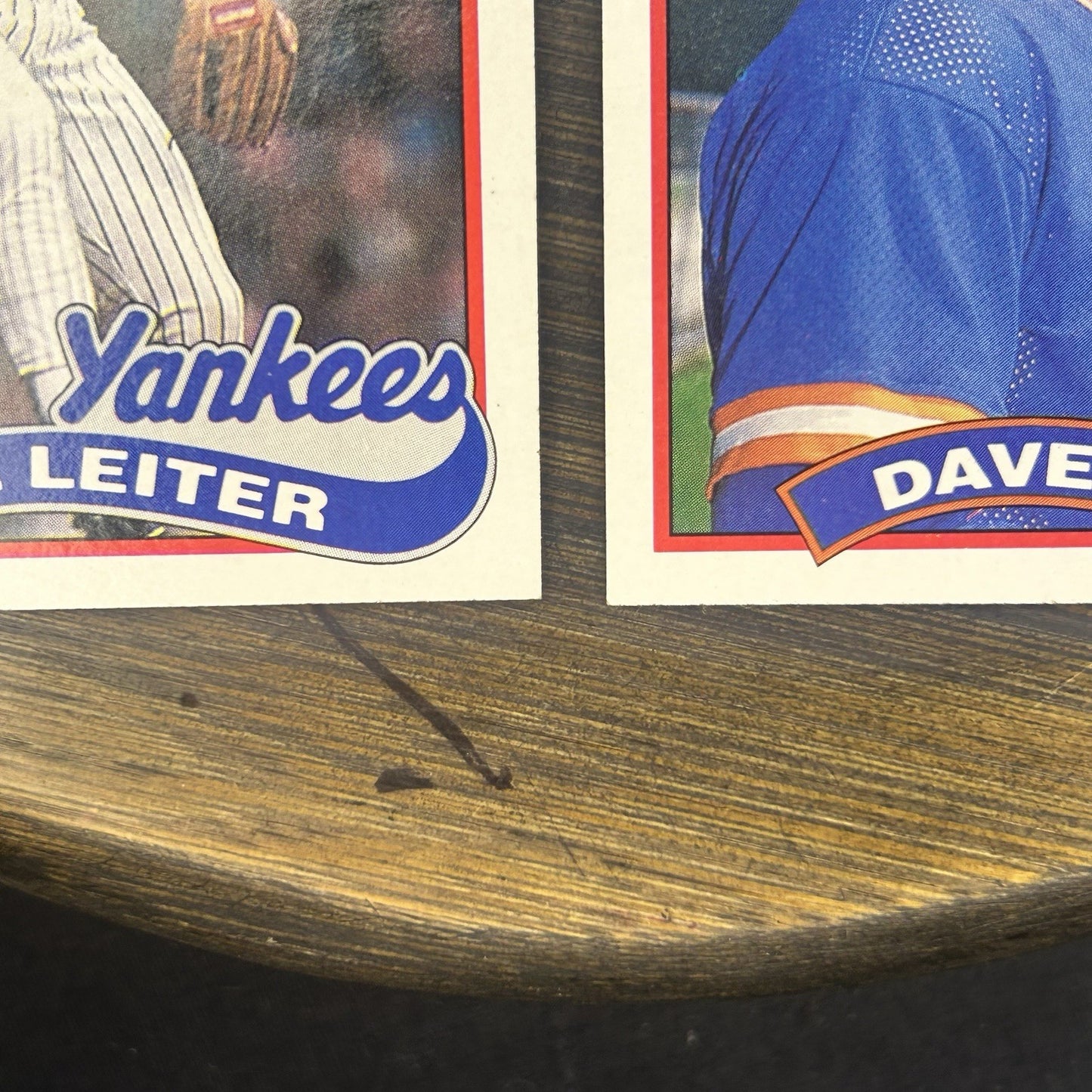 1989 Topps Trading Card (Lot Of 4) MLB Baseball9