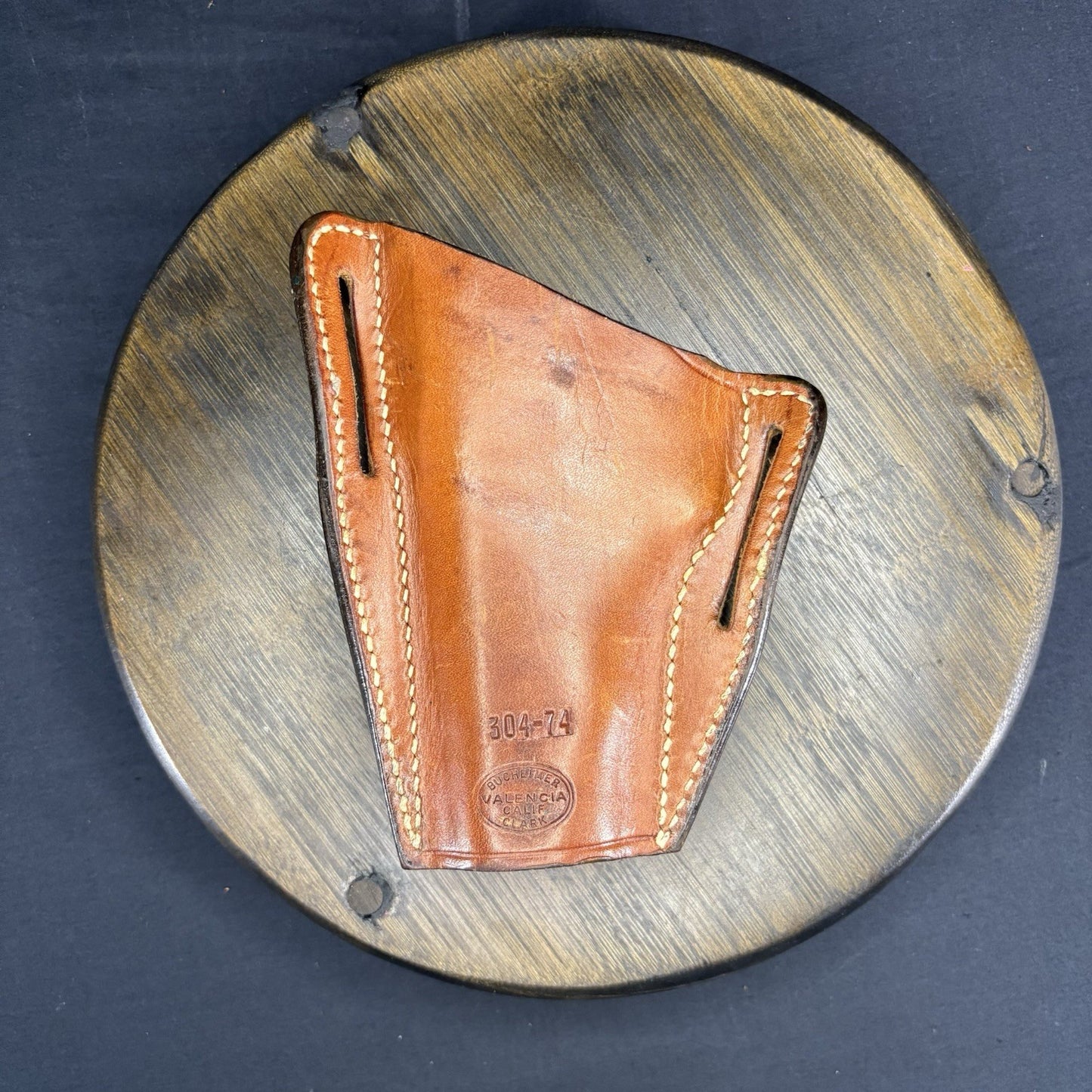 Bucheimer Leather Smith & Wesson/ S&W 1006 Holster Black And Tan Model 304-742