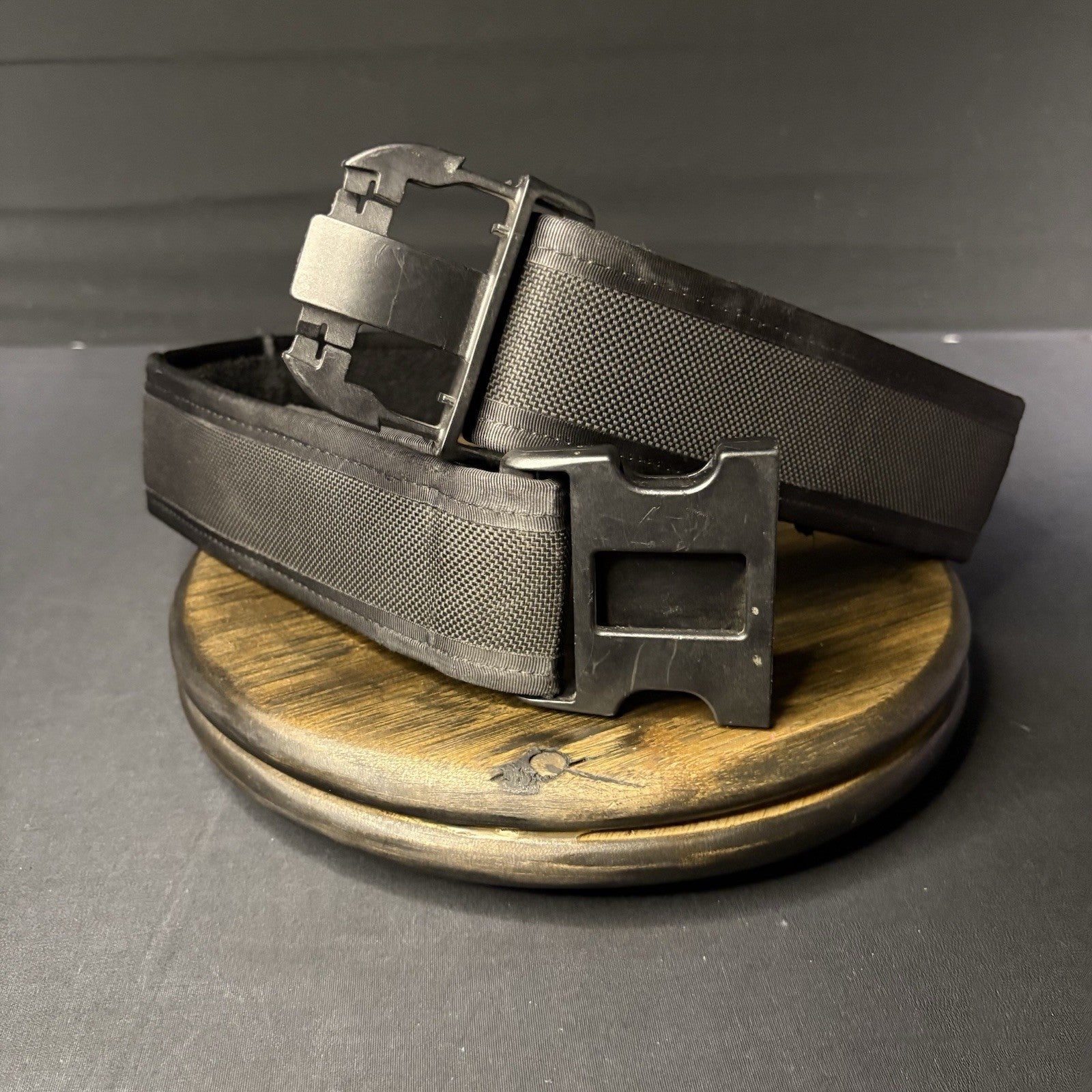 Bianchi Medium AccuMold Duty Belt - Black Waist Size 34"- 40" Excellent Preowned1