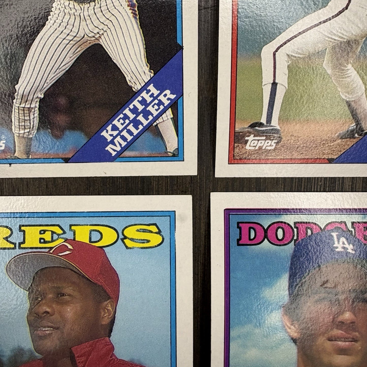 1988 Topps High Grade Cards #382, #361, #515, #172, #367, #527 (Lot Of 6)6