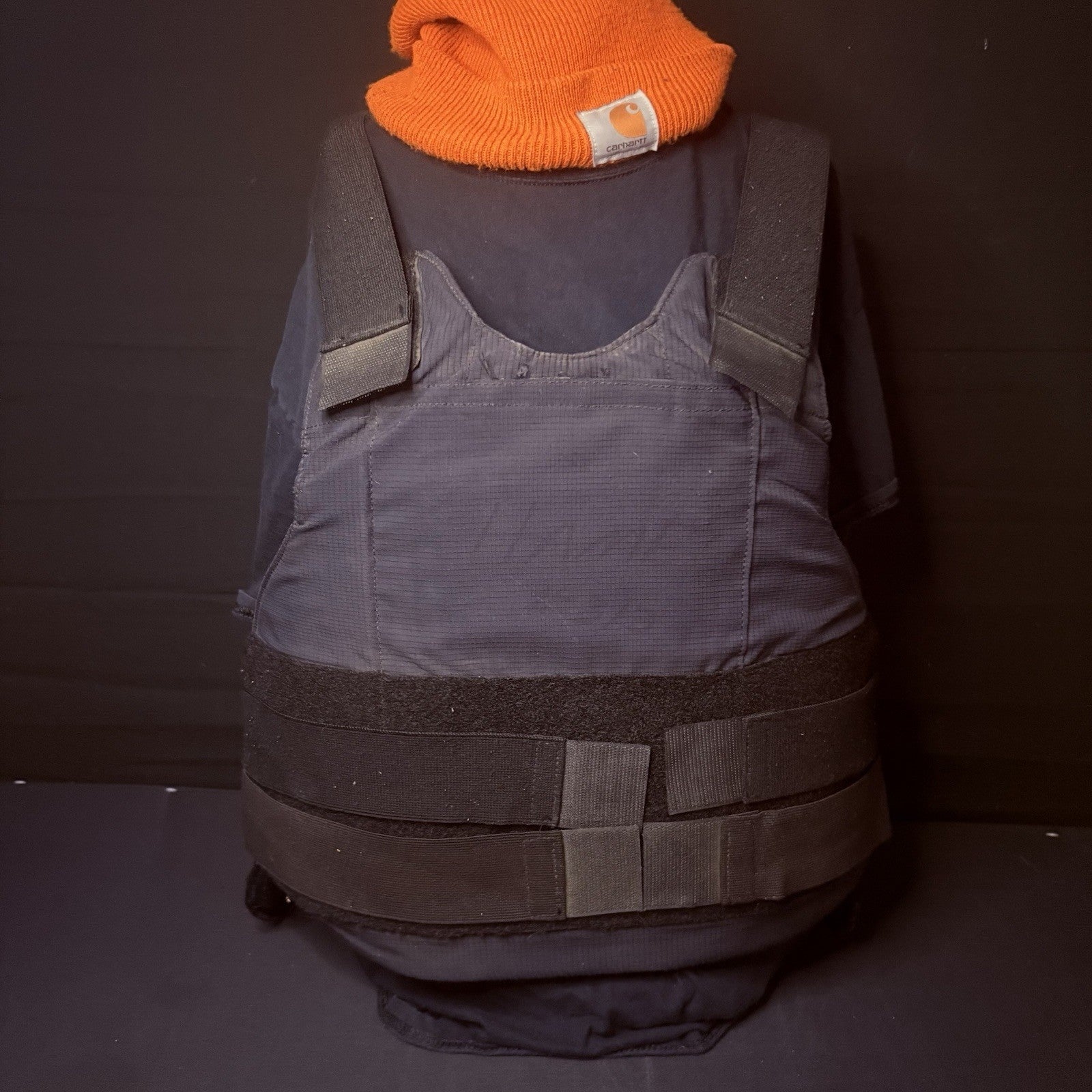 American Body Armor Bullet Proof Vest Level II (2) Size Large w/6x8 Trauma Plate0