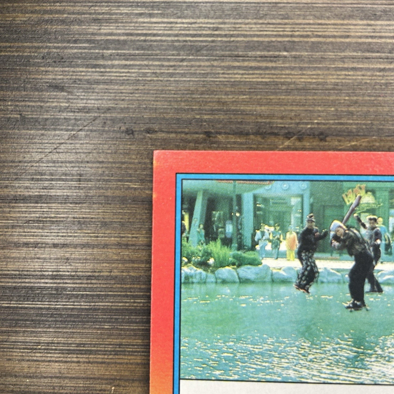 1989 Topps Back To The Future #19 Topps Trading Card "Here Comes Trouble...!"2