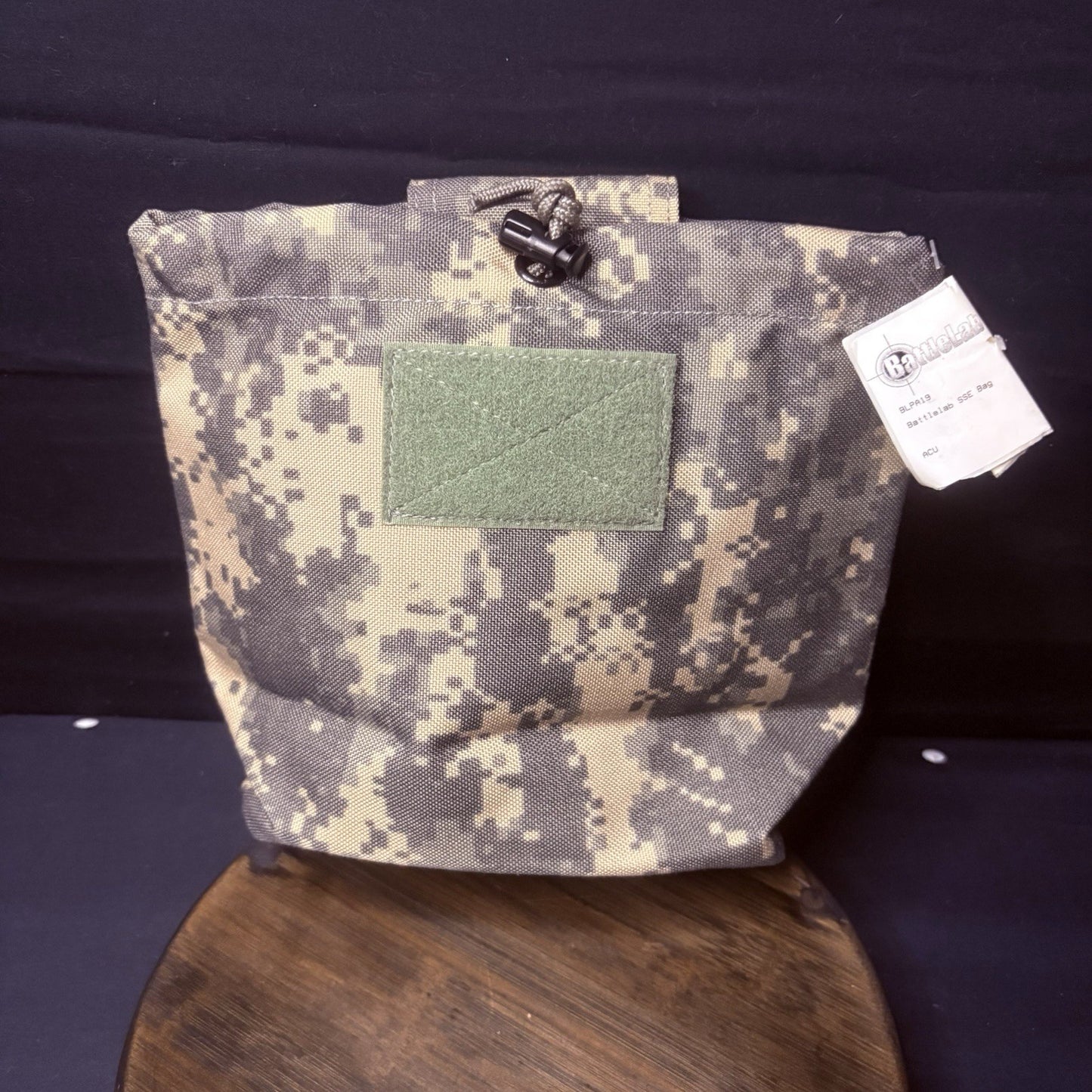 BattleLab MOLLE Dump Pouch/ SSE Bag Roll Up ACU Camo- MADE IN USA0