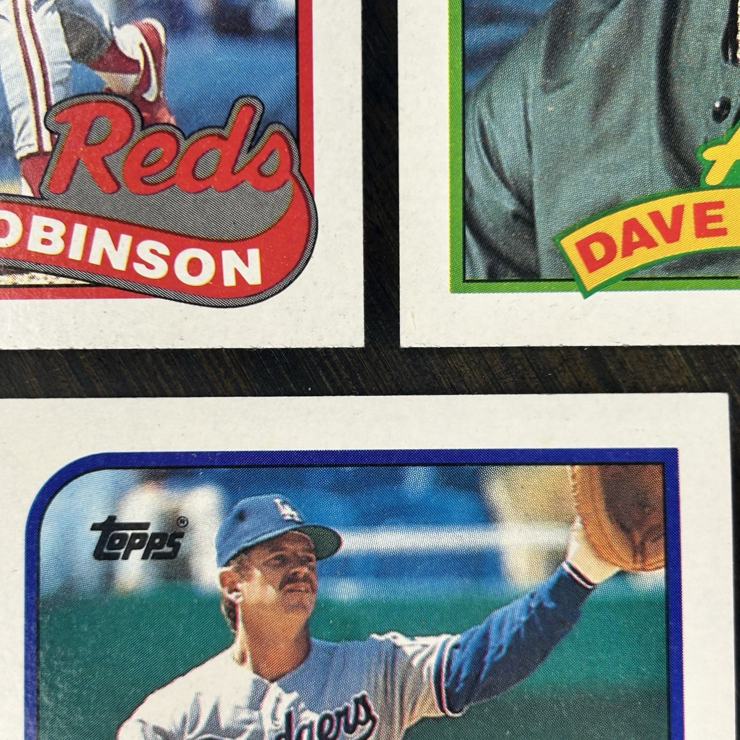 1989 Topps High Grade MLB Cards #16, #145, #618, #606, #2807