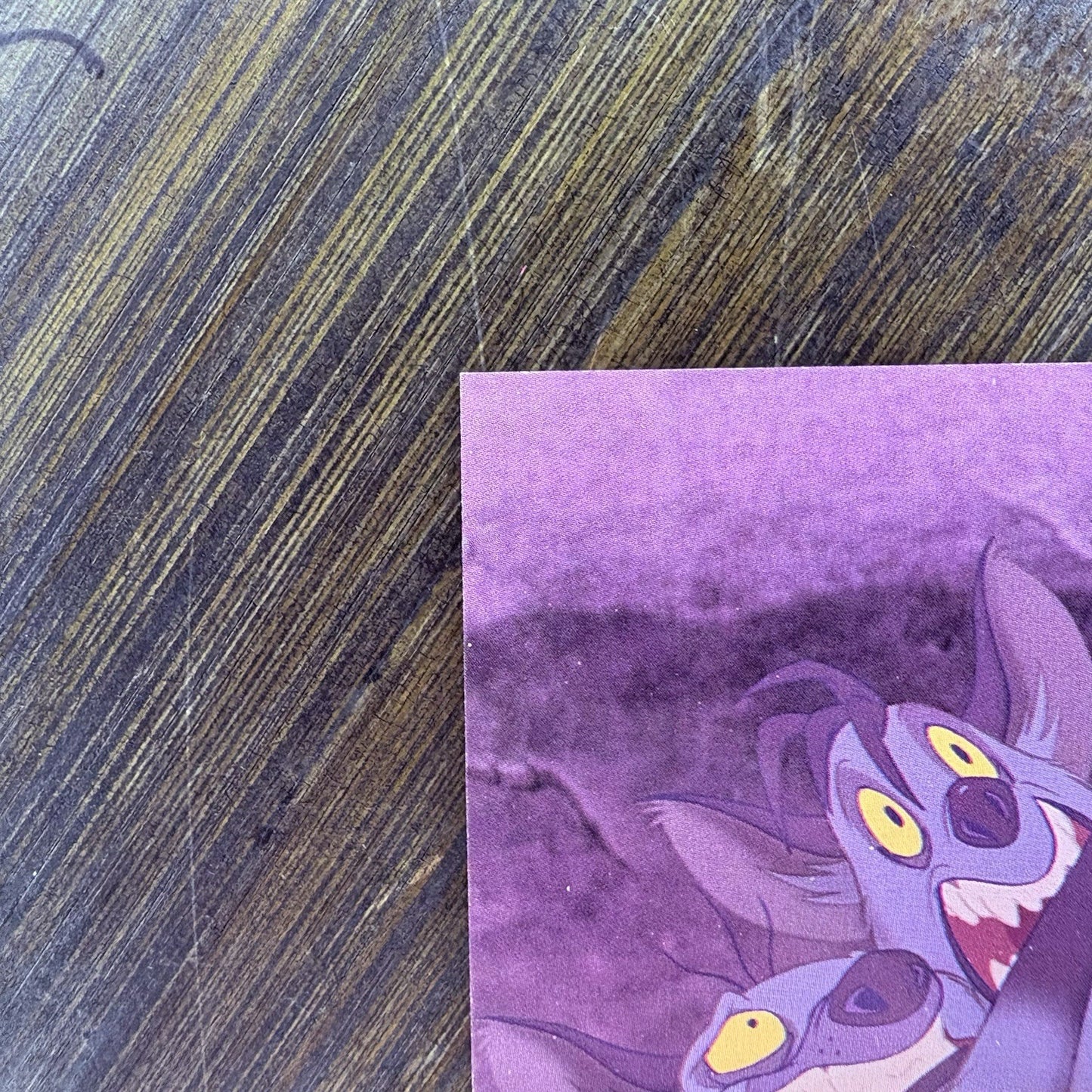 1994 SkyBox The Lion King Series 1 & 2 #75 Hyenas High Grade, See Photos5